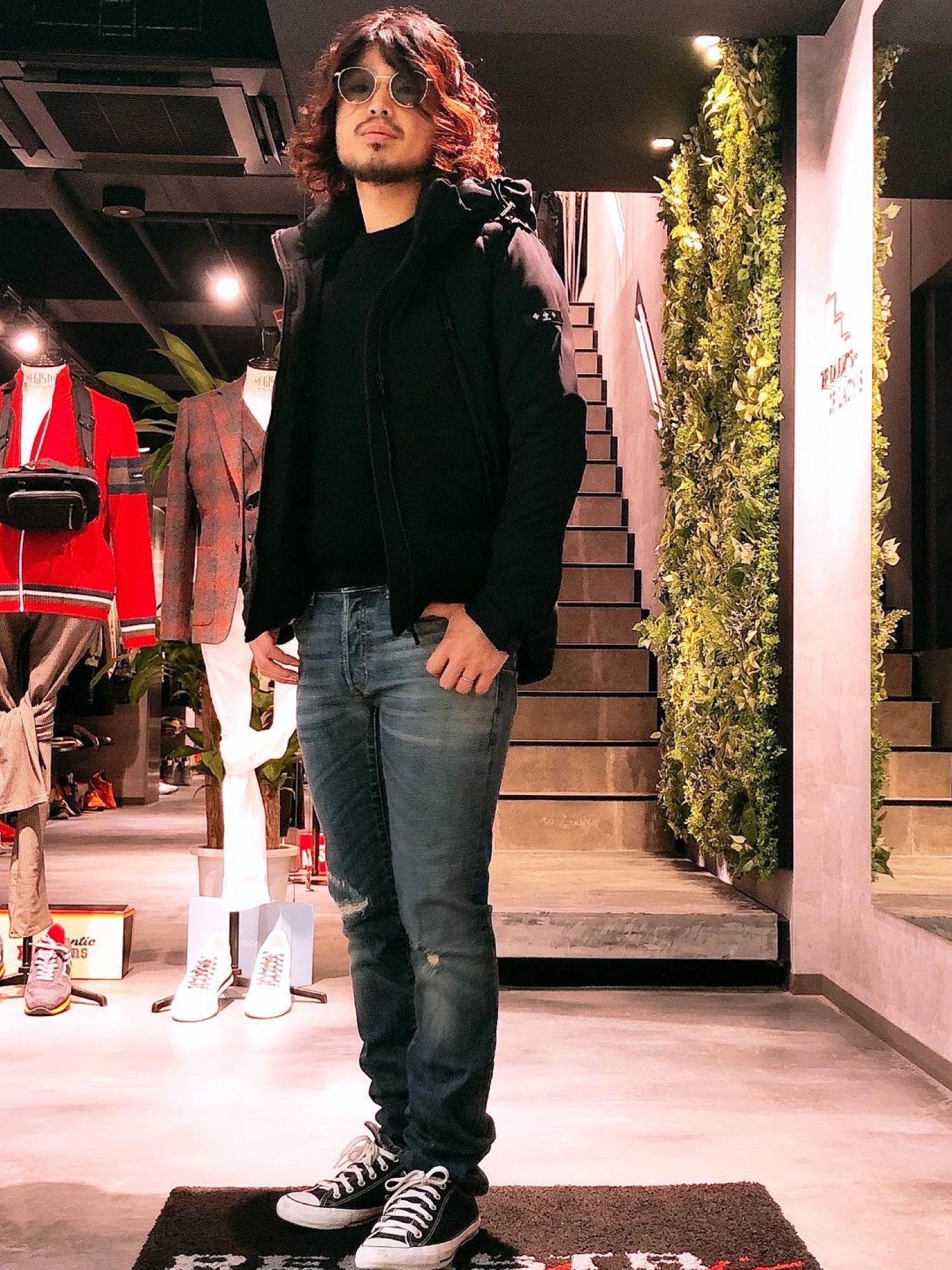 DIOR HOMME ストレートデニム　グランジ DIOR HOMME - Dior HOMME ストレート デニムの通販 by CYCLE