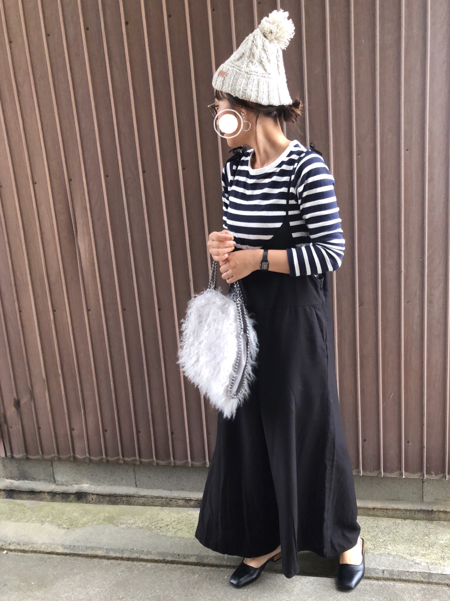 smile IENA 長綿ボーダープルオーバー ＋タンクトップ IENA（イエナ）の「長綿ボーダープルオーバー◇（Tシャツ/カットソー