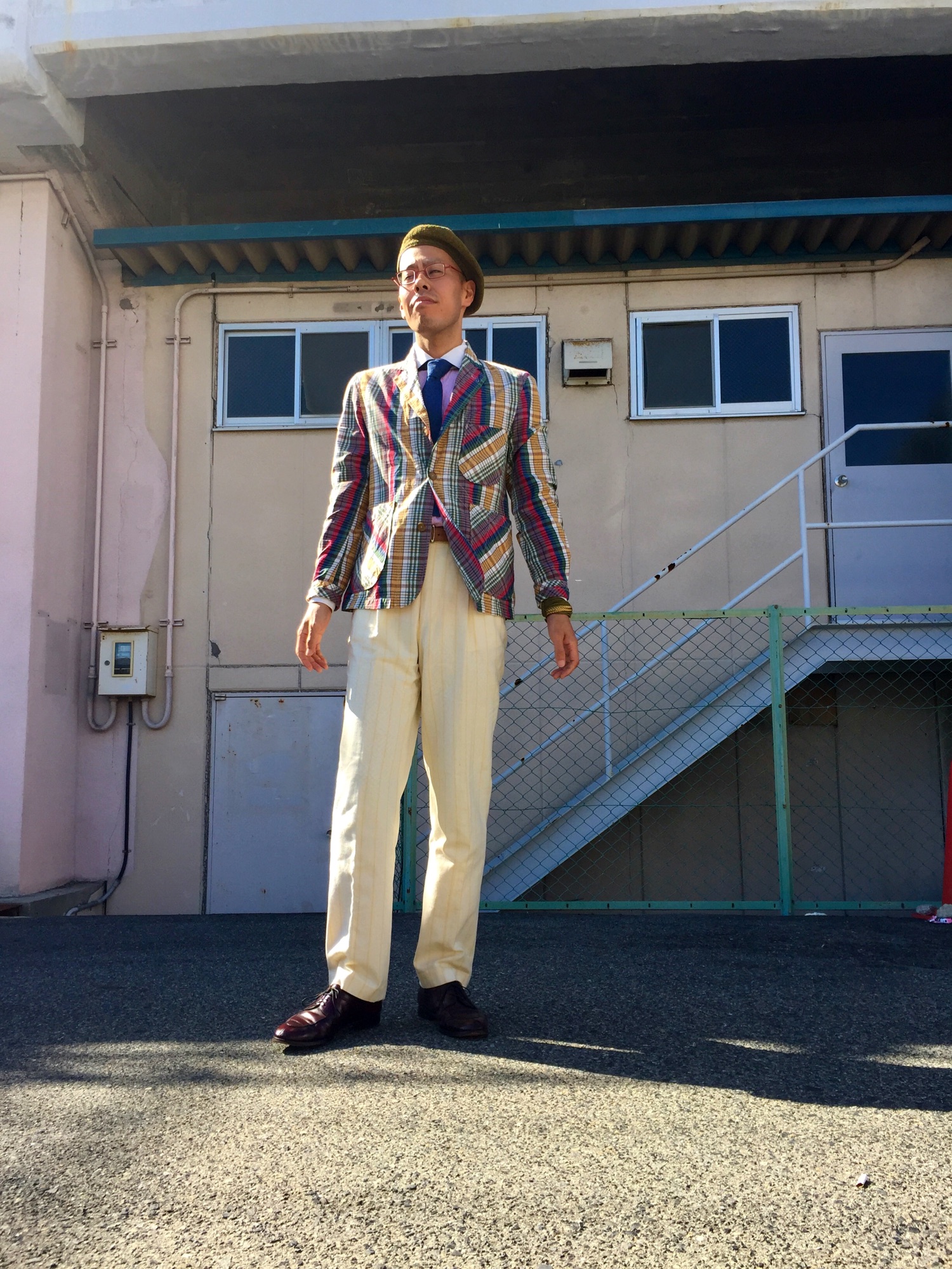 Woolrich Woolen Millsのテーラードジャケットを使った人気 