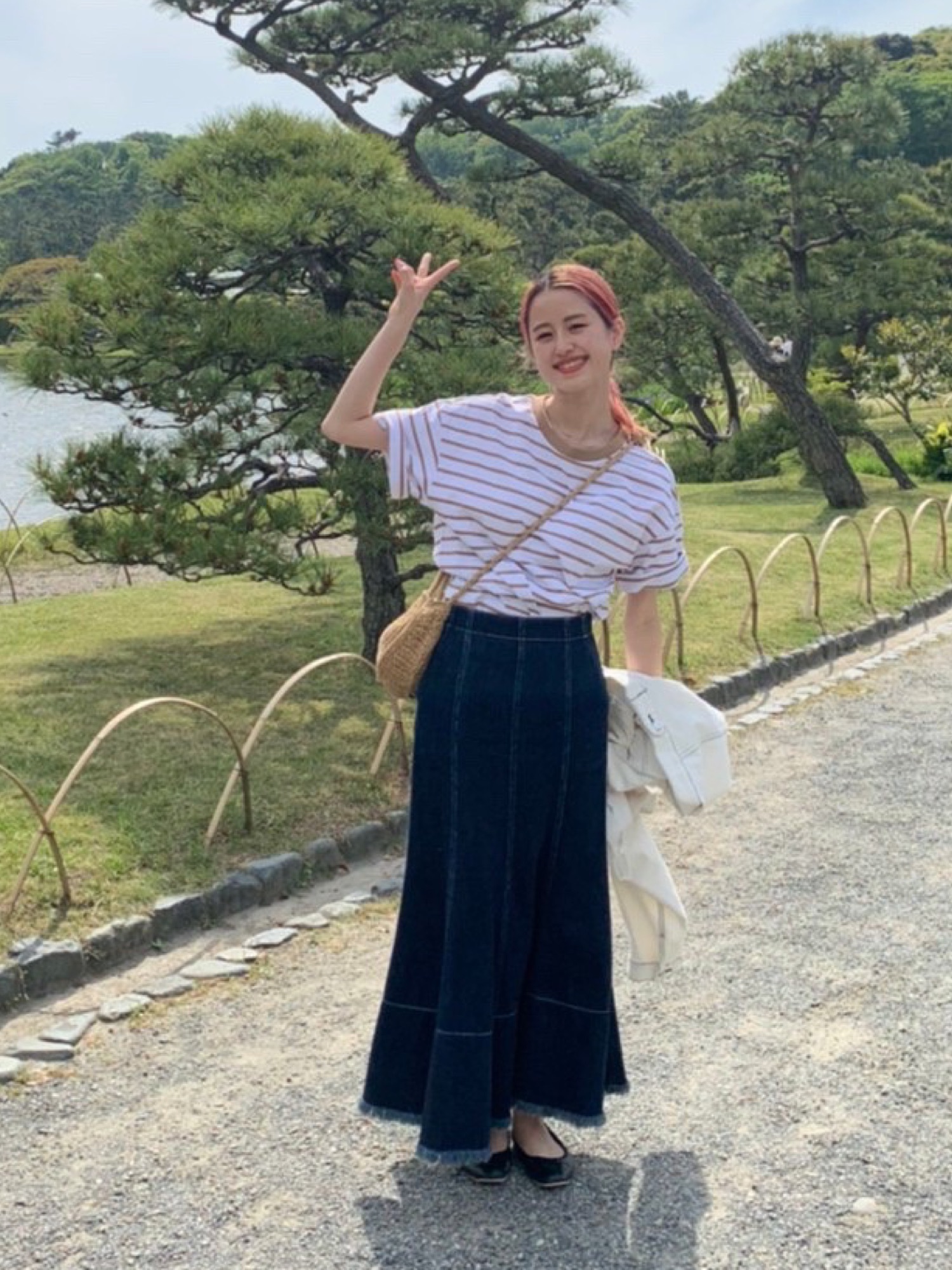 MAISON DE REEFUR（メゾンドリーファー）の「デニム スカート  