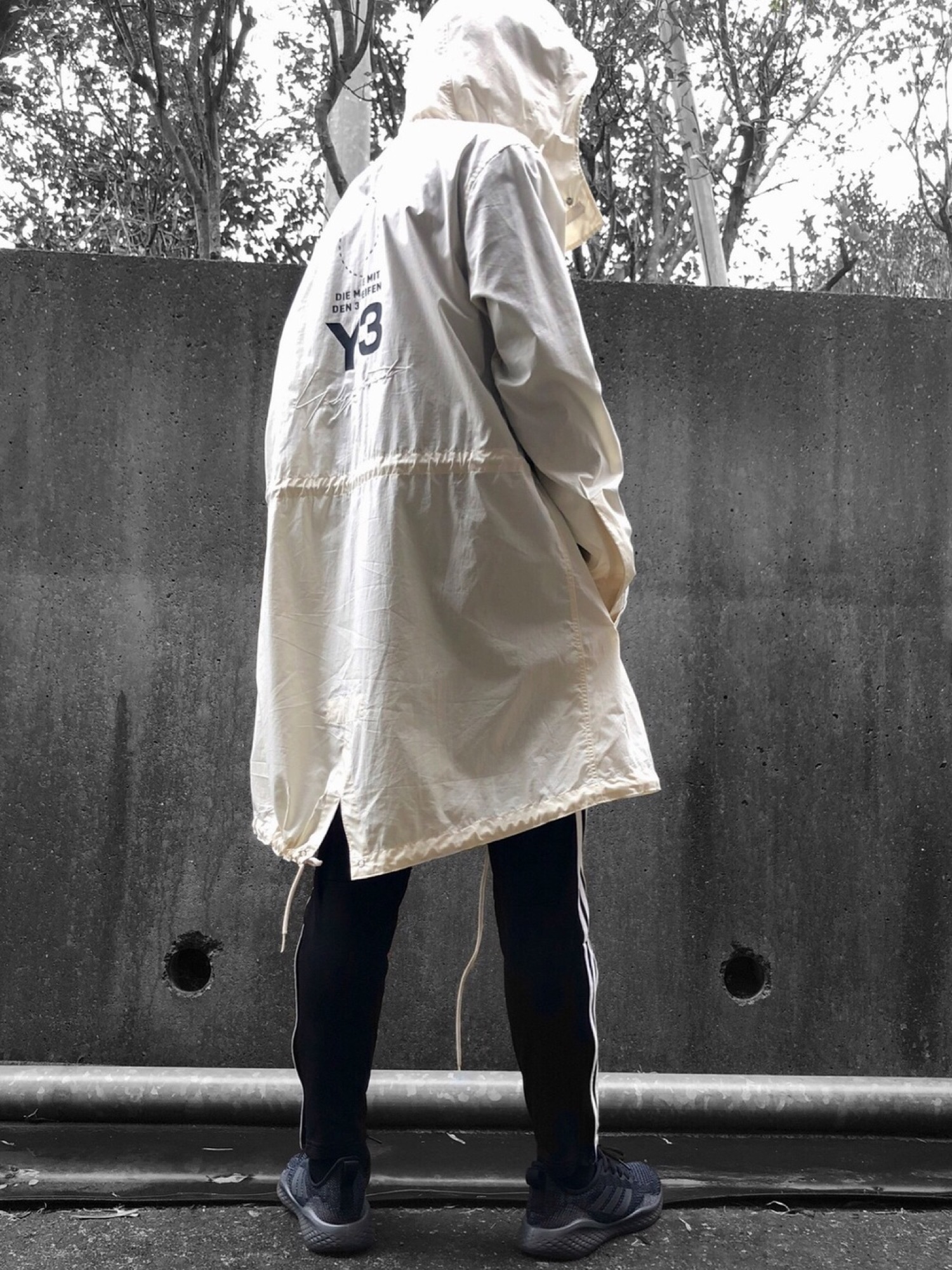 Y-3 MODS PARKA SHIRT ワイスリー Y-3 - Y-3 Mod Parka Shirt DP0565の
