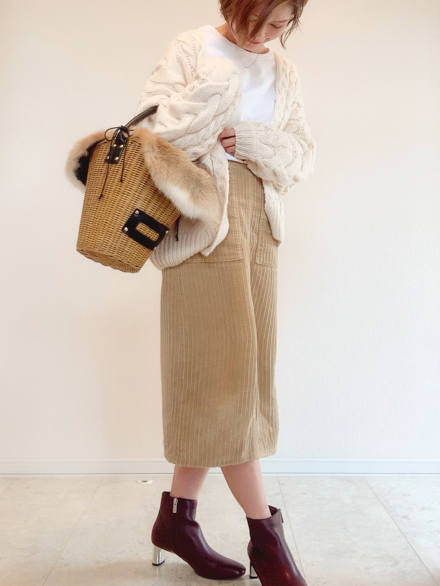 IENA SLOBE ラビットファーカゴバッグ 2WAY 84205701_8_d_500.jpg