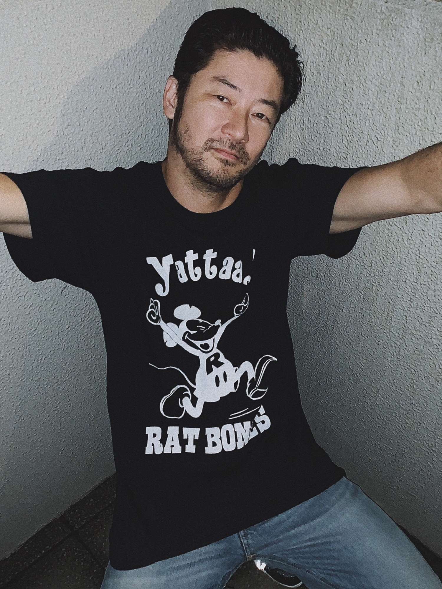 柳家睦 柳家商店 ラットボーンズ　オシャレロンT 新品未使用 2025年最新】柳家 tシャツの人気アイテム - メルカリ
