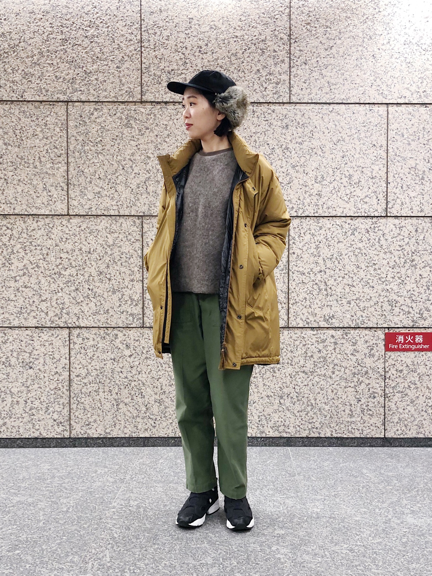 6 ROKU KIKA PILE HOODIE フーディジャケット　幾何学　美品 6 ROKU KIKA PILE HOODIE フーディジャケット 幾何学 美品