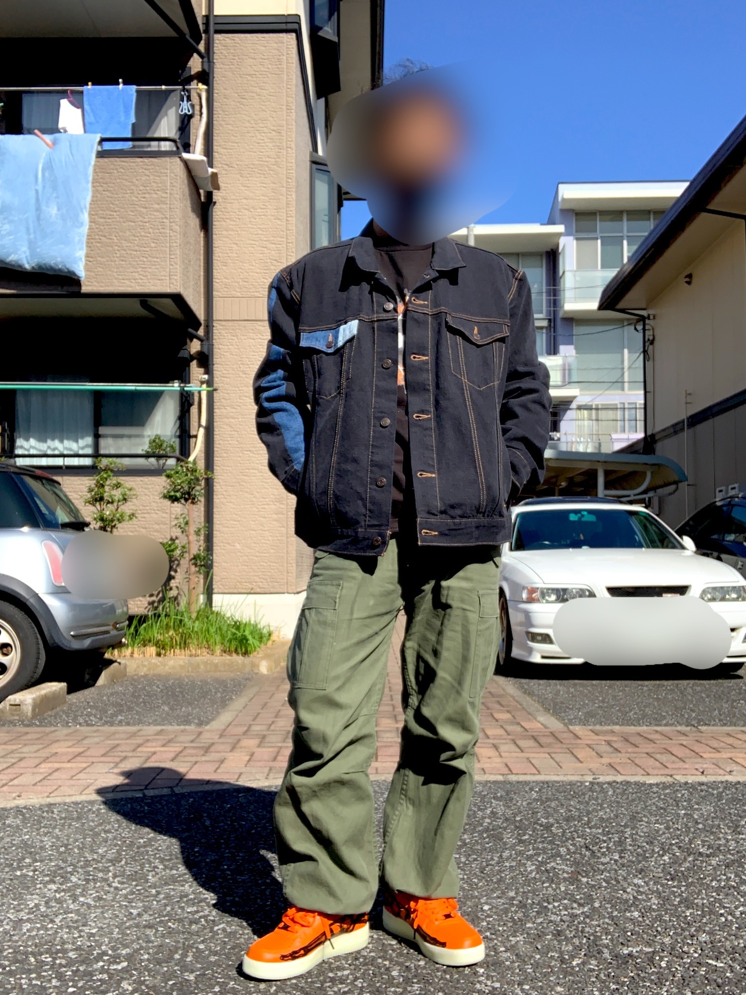 Gosha Rubchinskiyのデニムジャケットを使った人気ファッション