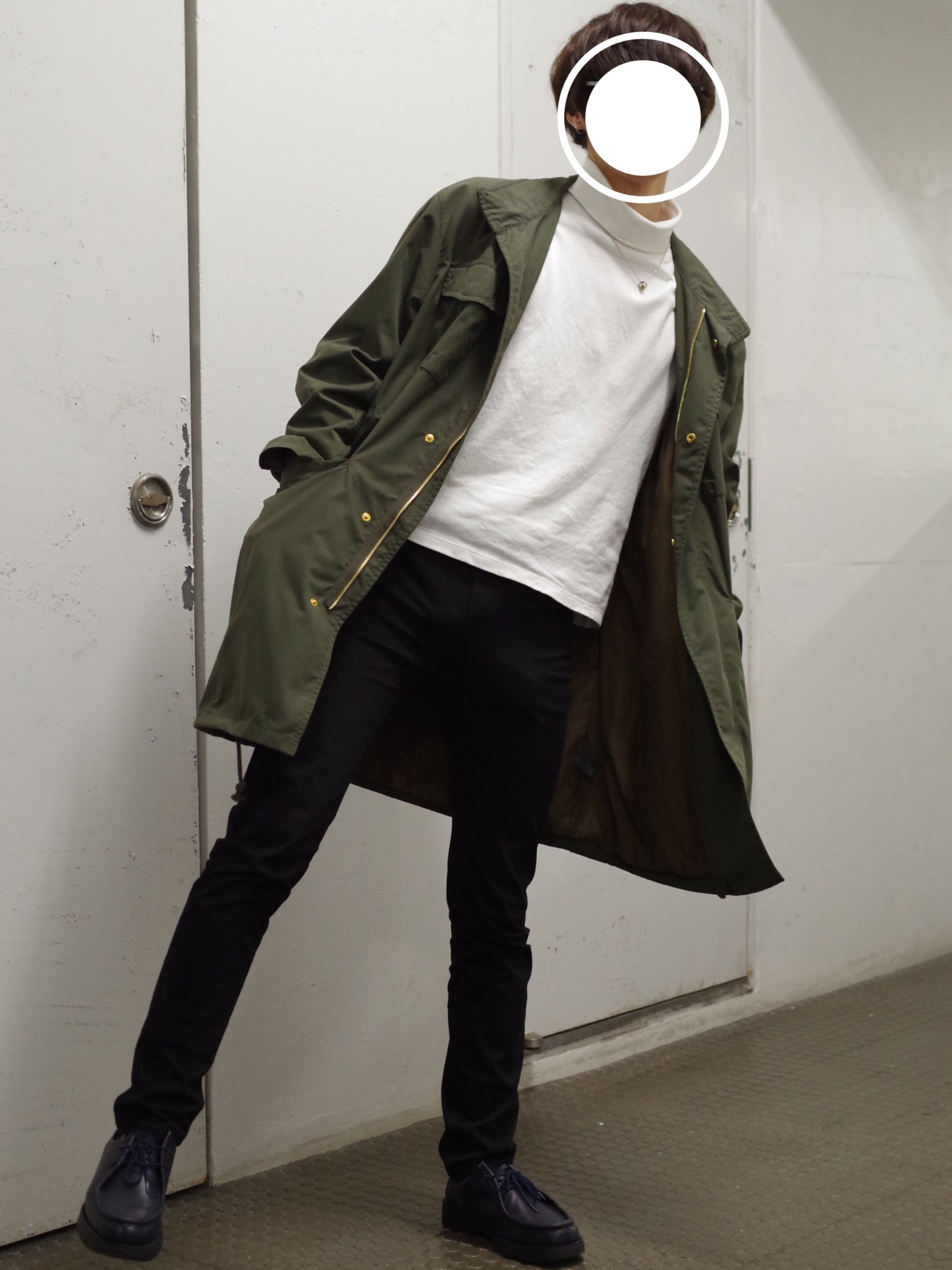 【極美品】UNITED ARROWS オーバージャケット　3.9万 UNITED ARROWS（ユナイテッドアローズ）の「USET LONG M-65 ジャケット