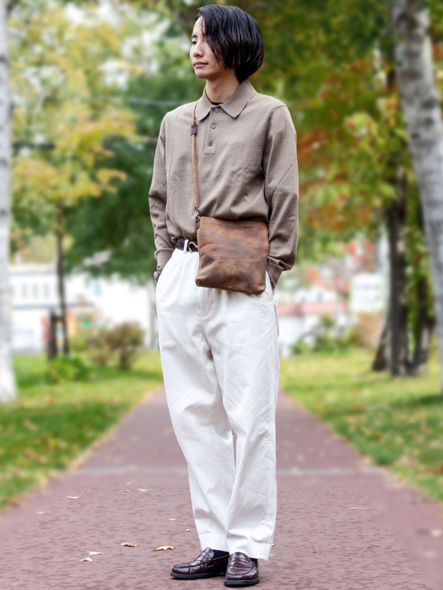 SLOW（スロウ）の「SLOW(スロウ) Kudu Pouch shoulder bag / クーズー 