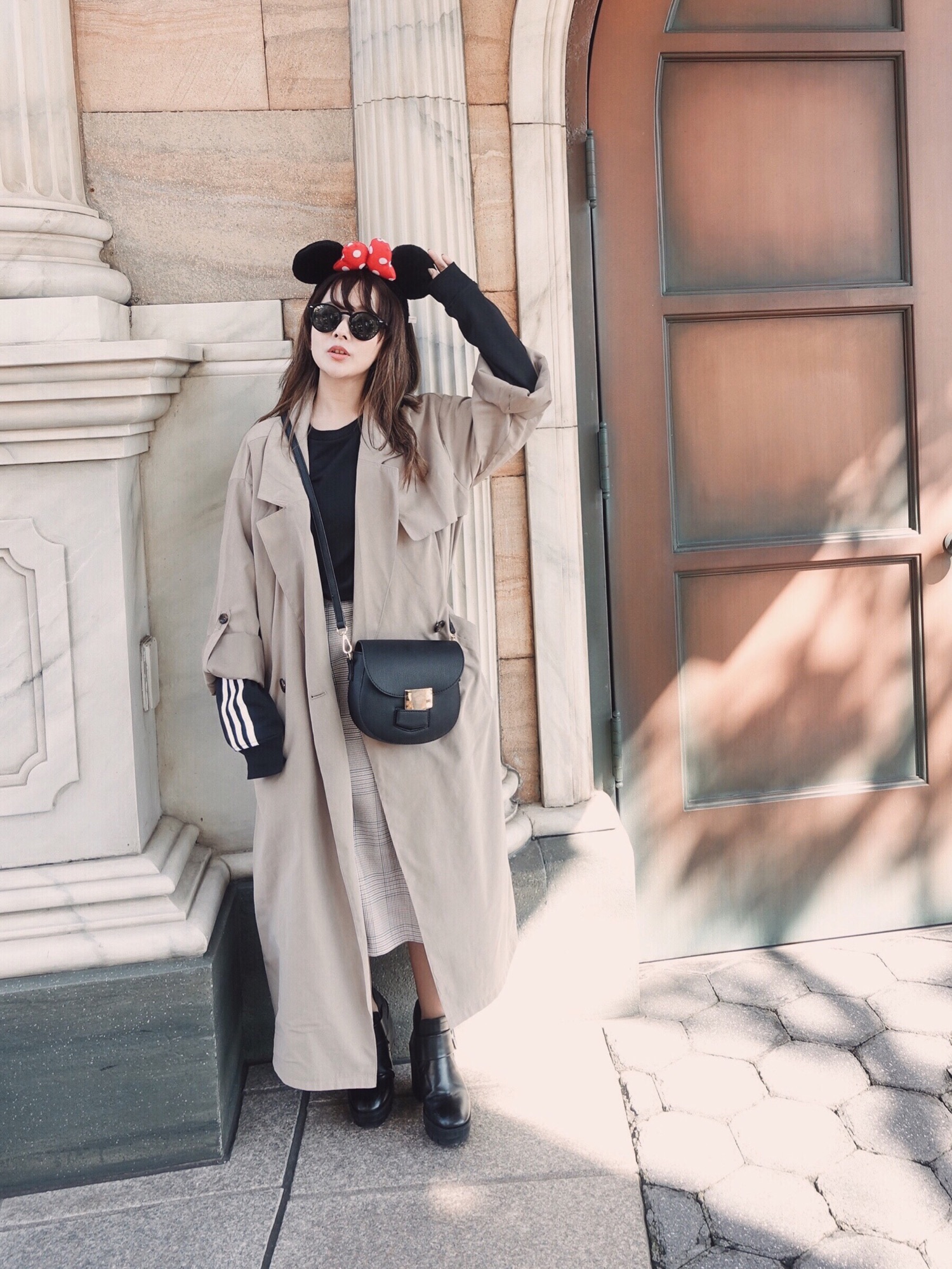 adidas ジャージドッキングトレンチコート adidas ジャージドッキングトレンチコート