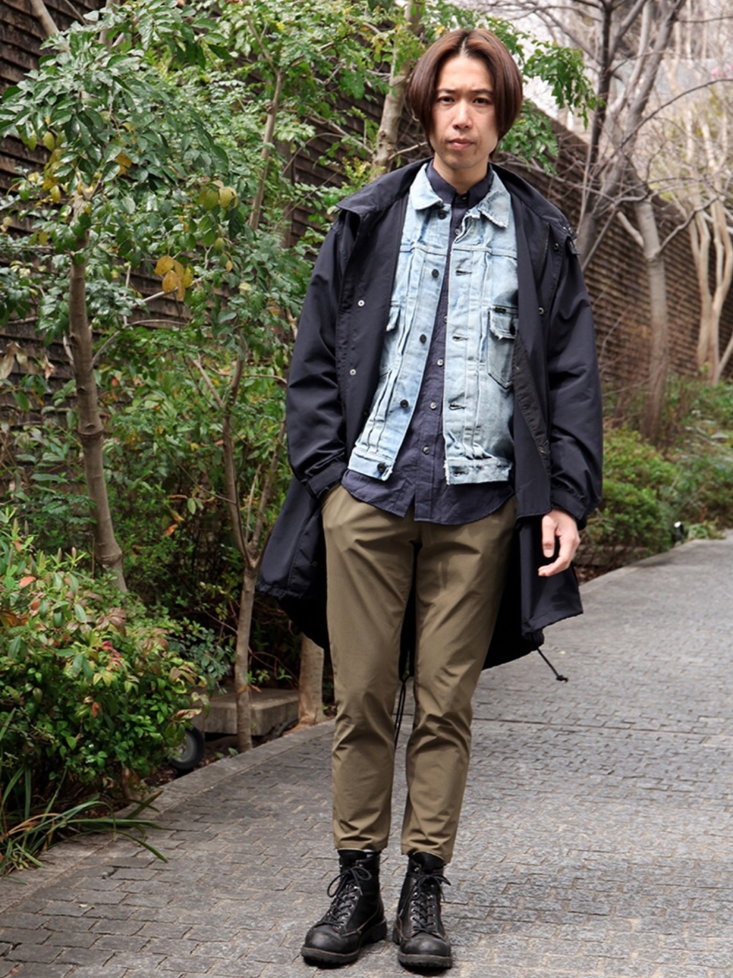MR.OLIVE x 河田ダウンモッズコート x 河田ダウンモッズコート 【公式