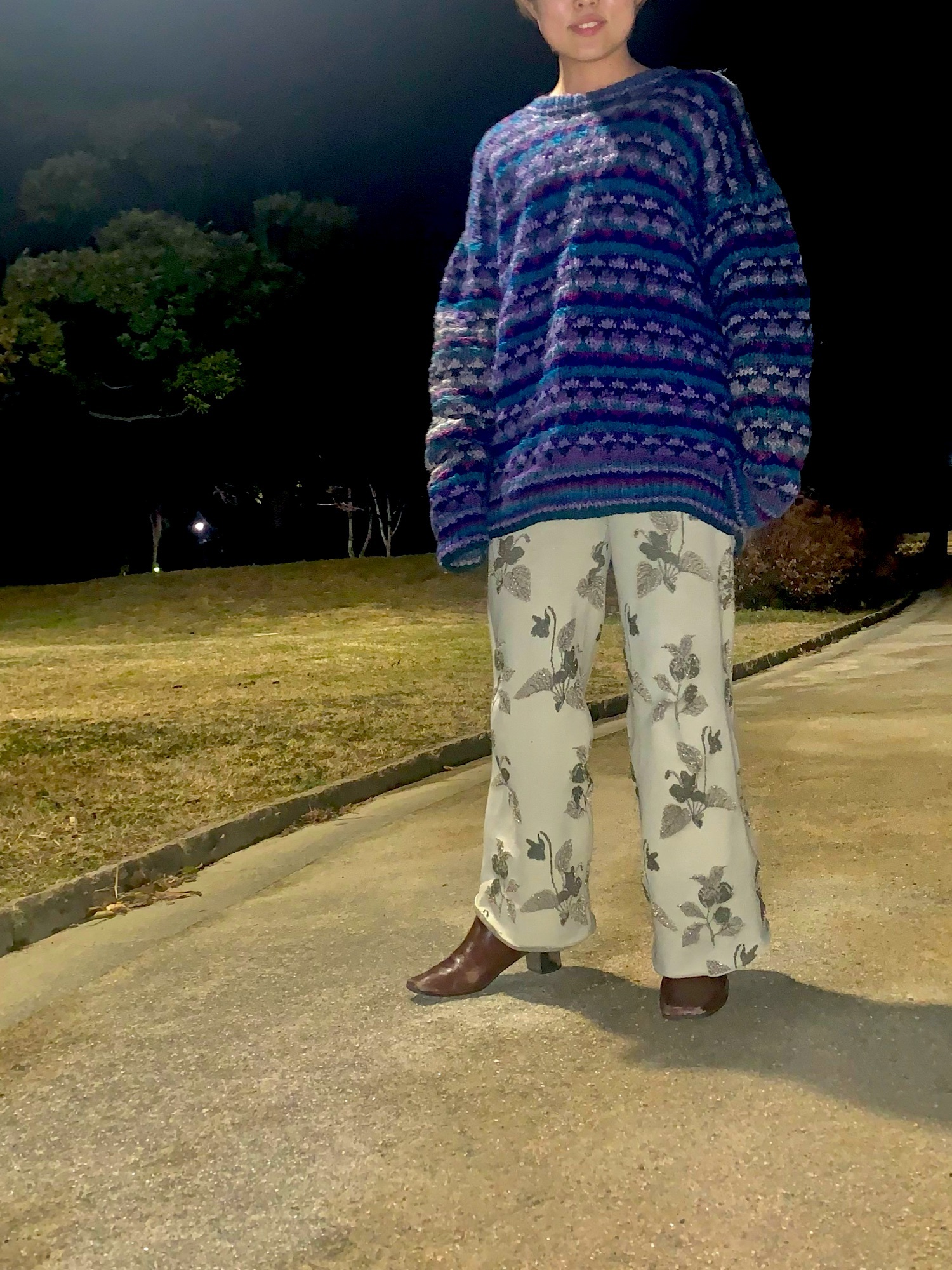 Ameri（アメリ）の「ROTY EASY KNIT PANTS（その他パンツ）」 - WEAR