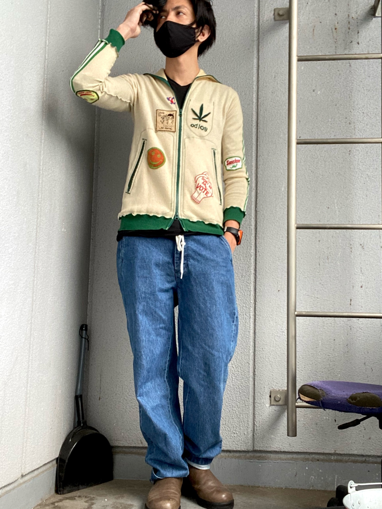 ALM alovemovement ロンハーマン ダウンベスト TMT rhc ALM