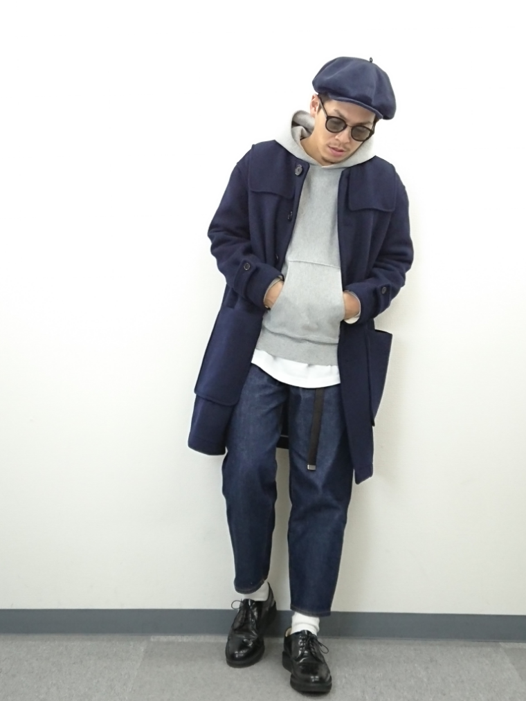 Markaware marka ダッフル　コート　ネイビー markawareのダッフルコートを使った人気ファッションコーディネート - WEAR