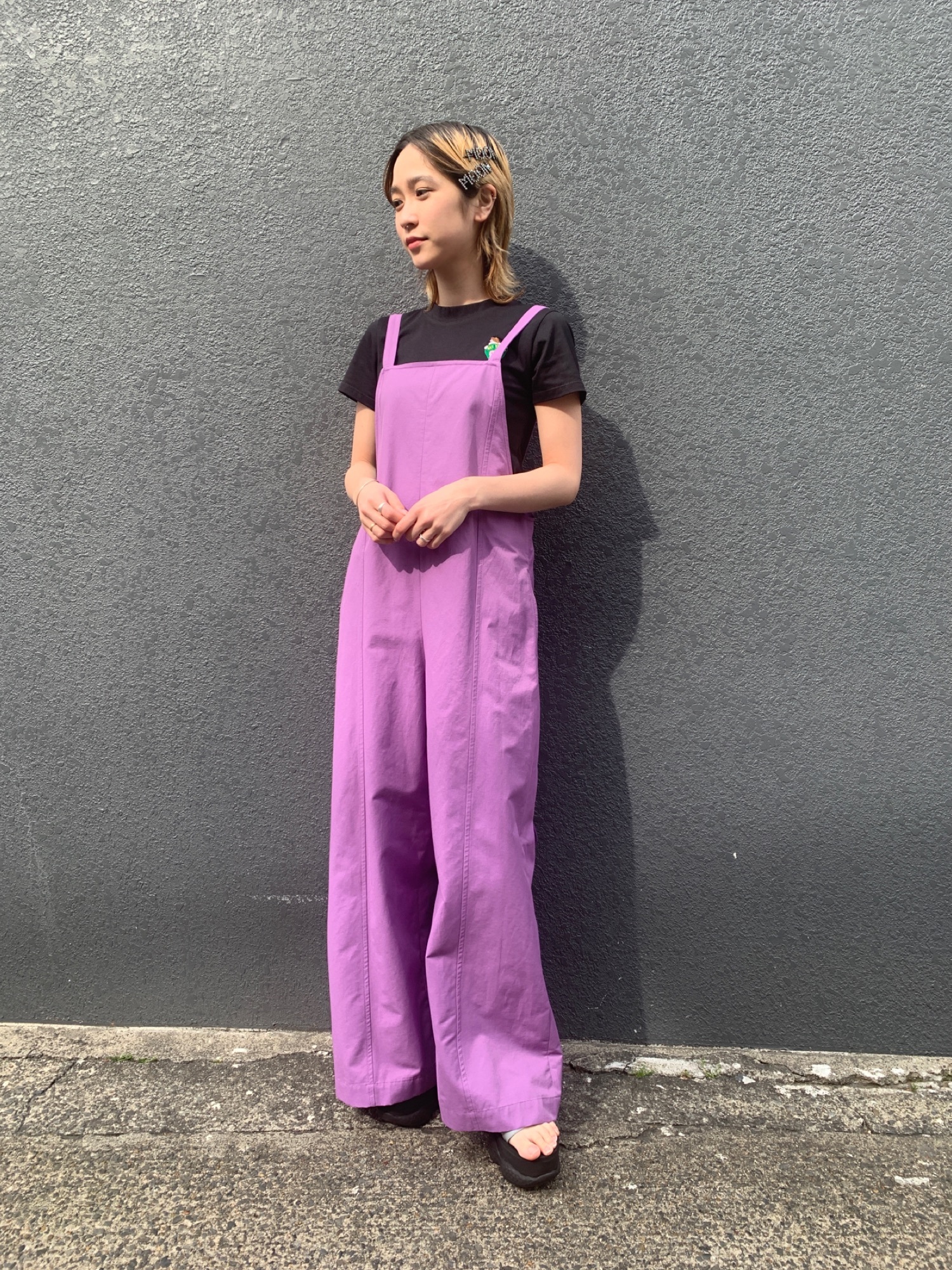 G.V.G.V.（ジーヴィージーヴィー）の「LACE UP DUNGAREE（つなぎ 
