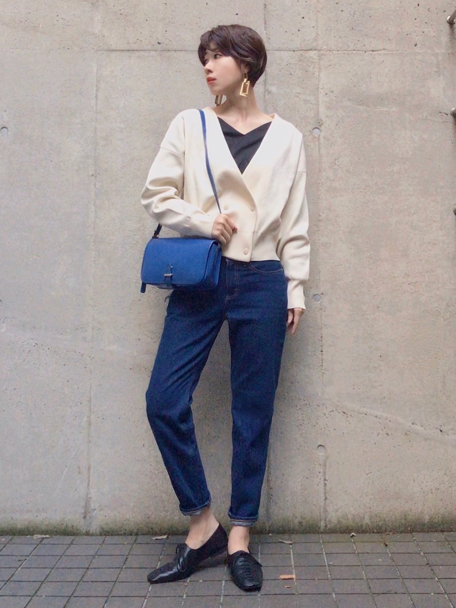 【MAKI  KANEKO ×BANNER BARRETT 両Vネックブラウス 20201022212133585.jpg