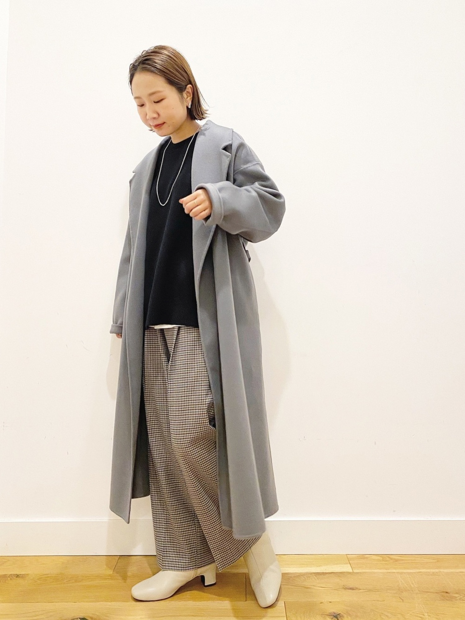 URBAN RESEARCH DOORS ロングチェスターガウンコート URBAN RESEARCH DOORS ロングチェスターガウンコート - メルカリ