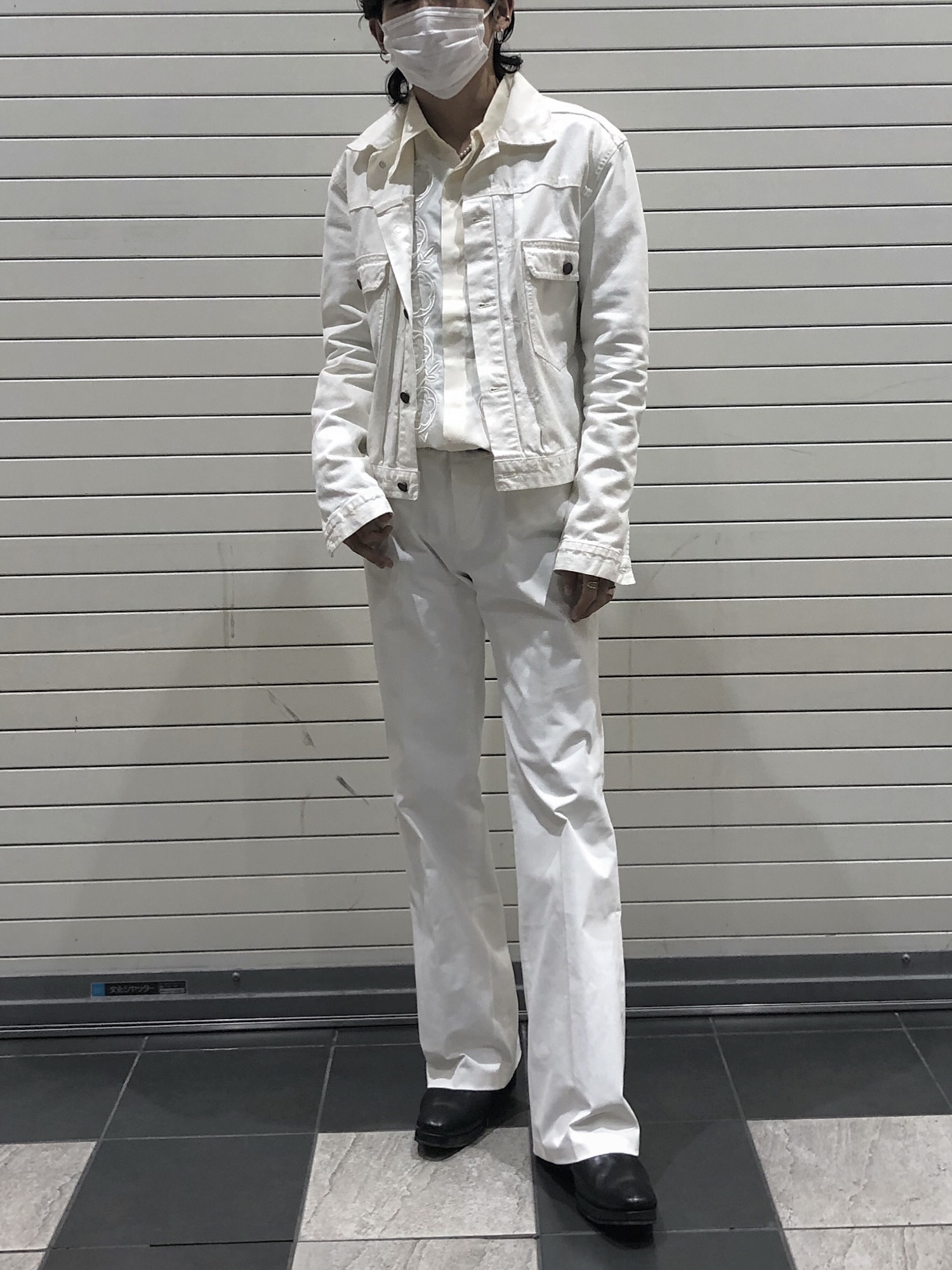 POLO RALPH LAURENのデニムジャケット（ホワイト系）を使った人気