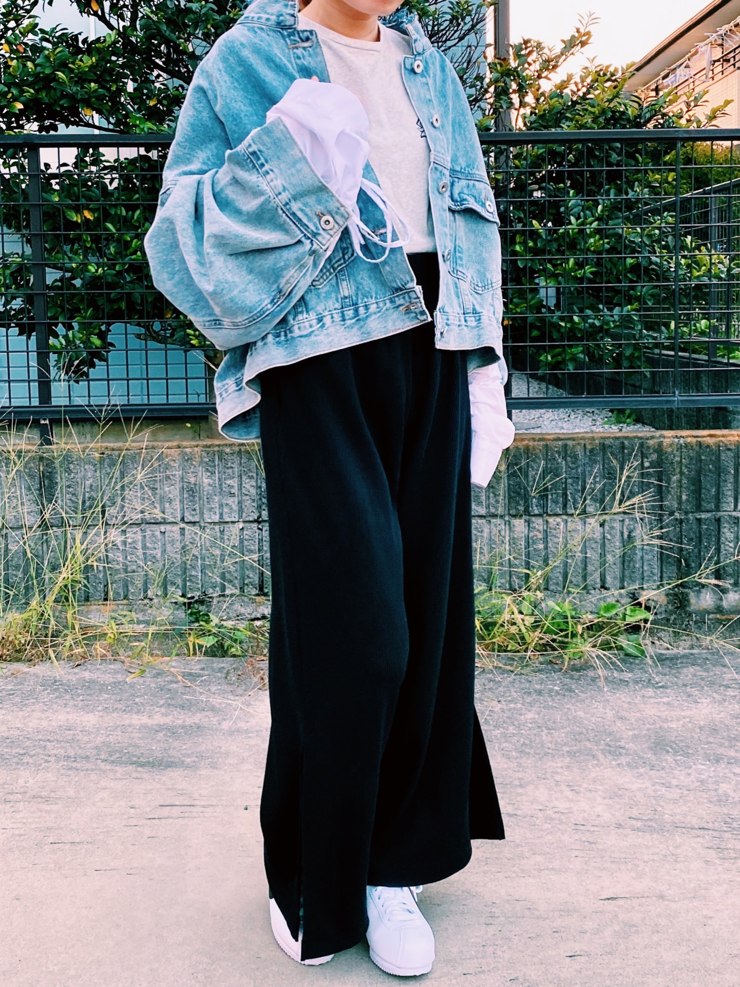【SCOT CLUB 】☆美品　ボア付デニムジャケット　Gジャン　アウター SCOT CLUB 】☆美品 ボア付デニムジャケット Gジャン アウター