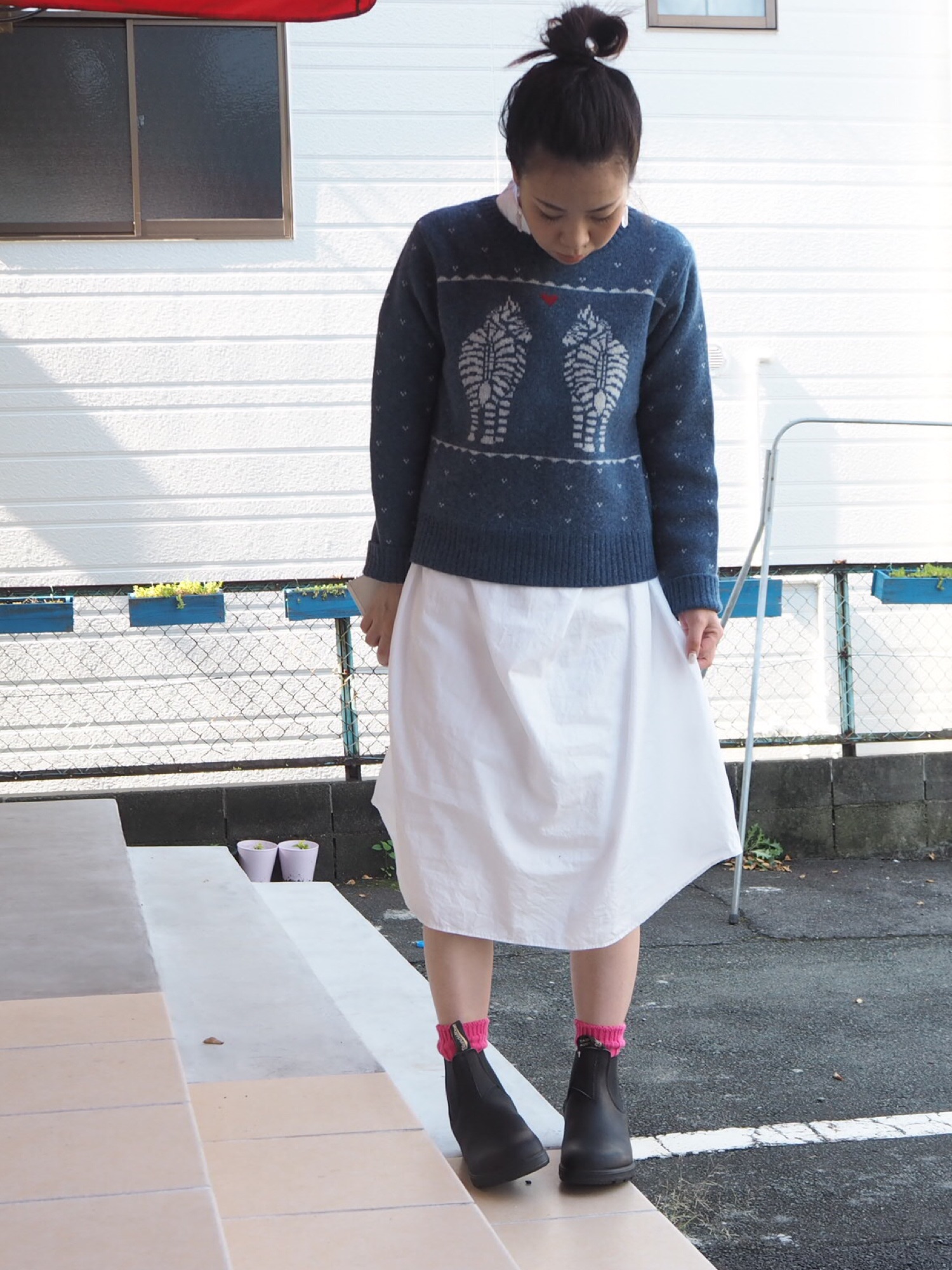 BOHEMIANSのニット/セーターを使った人気ファッションコーディネート 