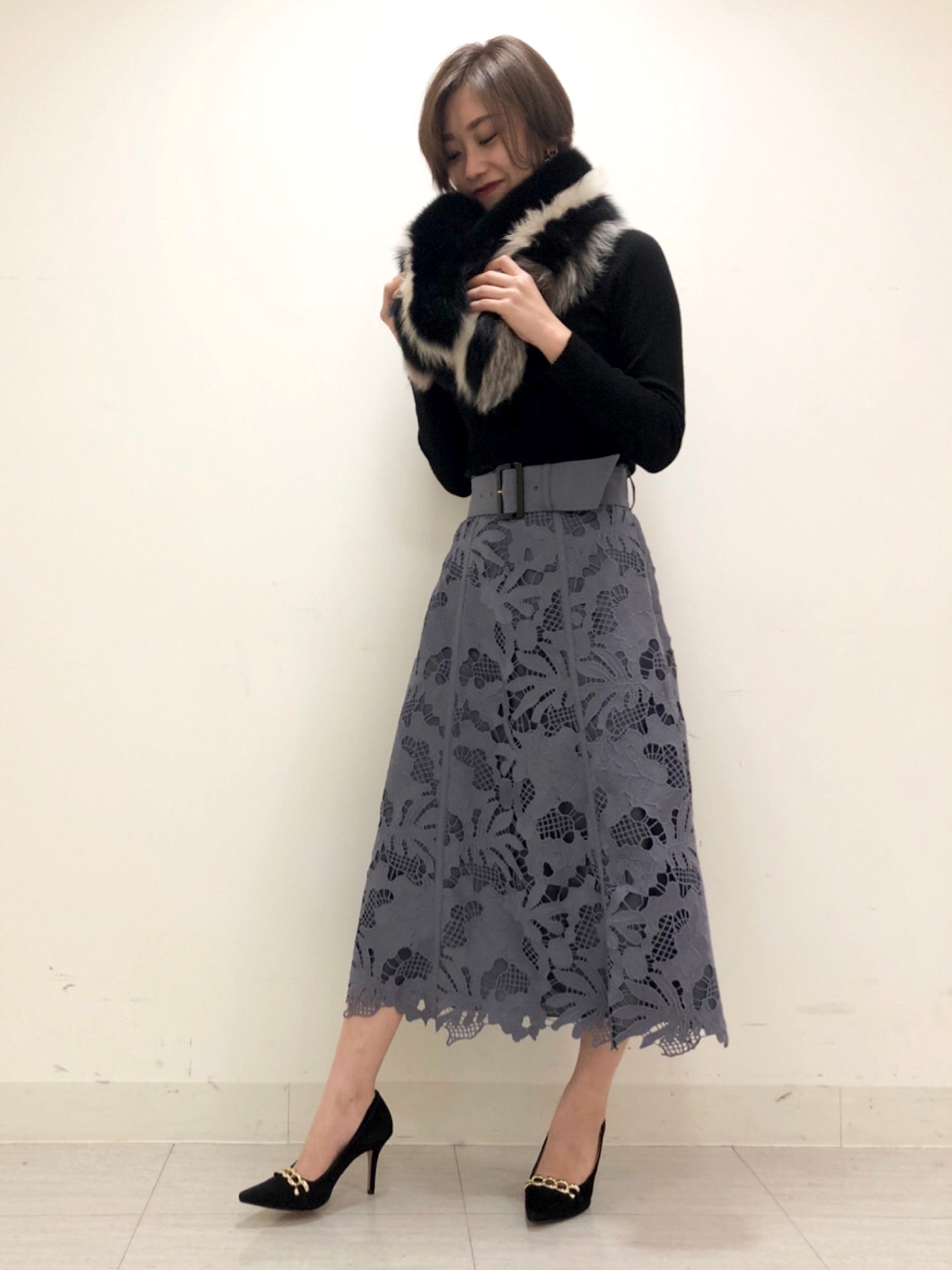 PINKY&DIANNE（ピンキーアンドダイアン）の「◇フラワーケミカルレース