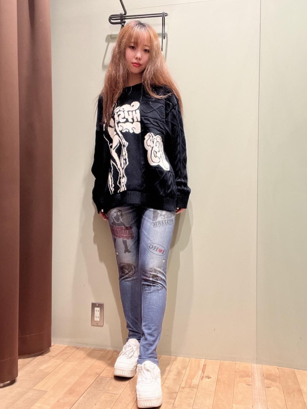 【希少、初期タグ】HYSTERIC GLAMOUR長袖ニット HYSTERIC GLAMOUR ヒステリックグラマー ニット、セーター 長袖