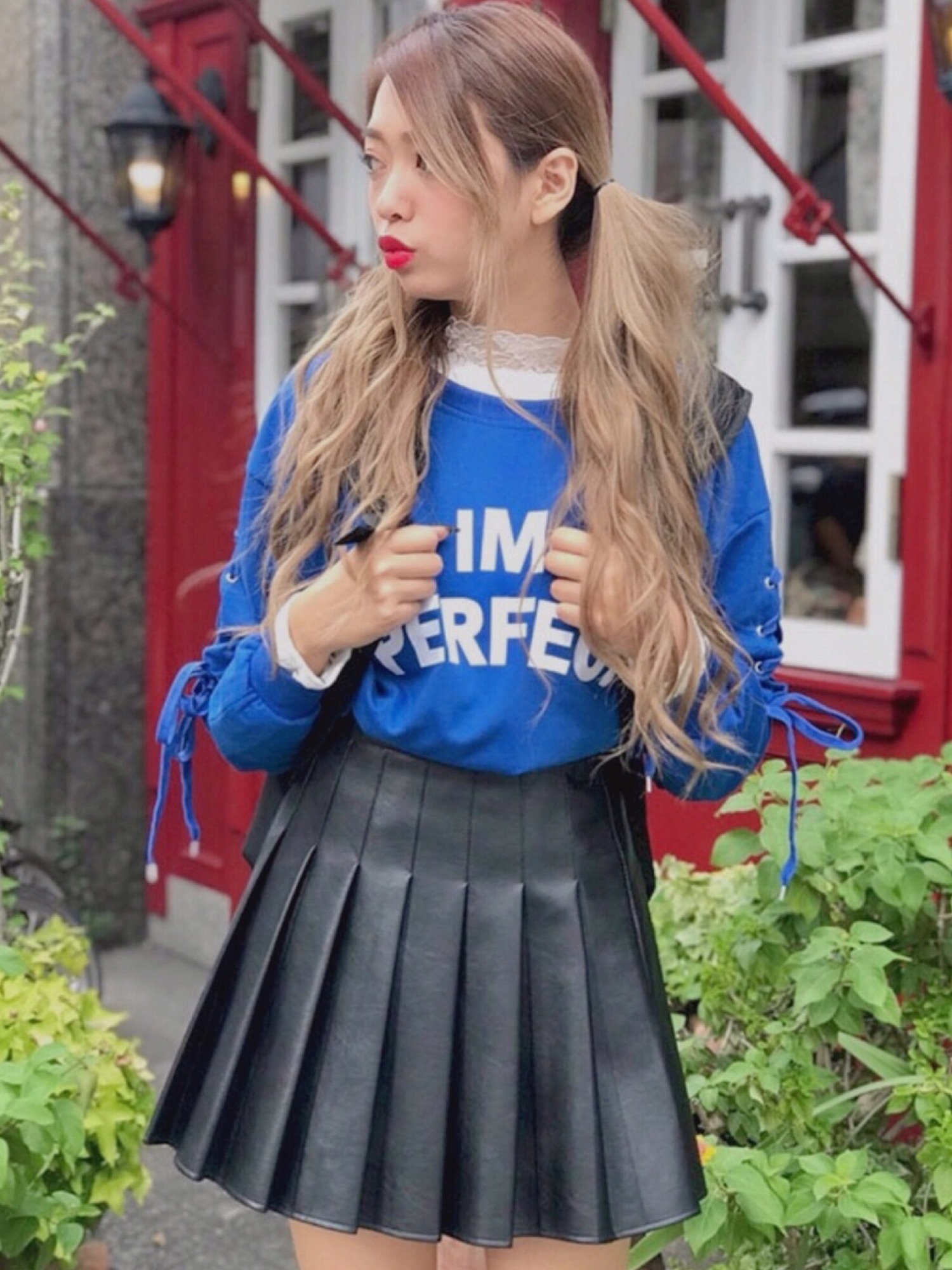 SPIGA（スピーガ）の「ﾌﾟﾘｰﾂ合皮ｽｶｰﾄ（スカート）」 - WEAR