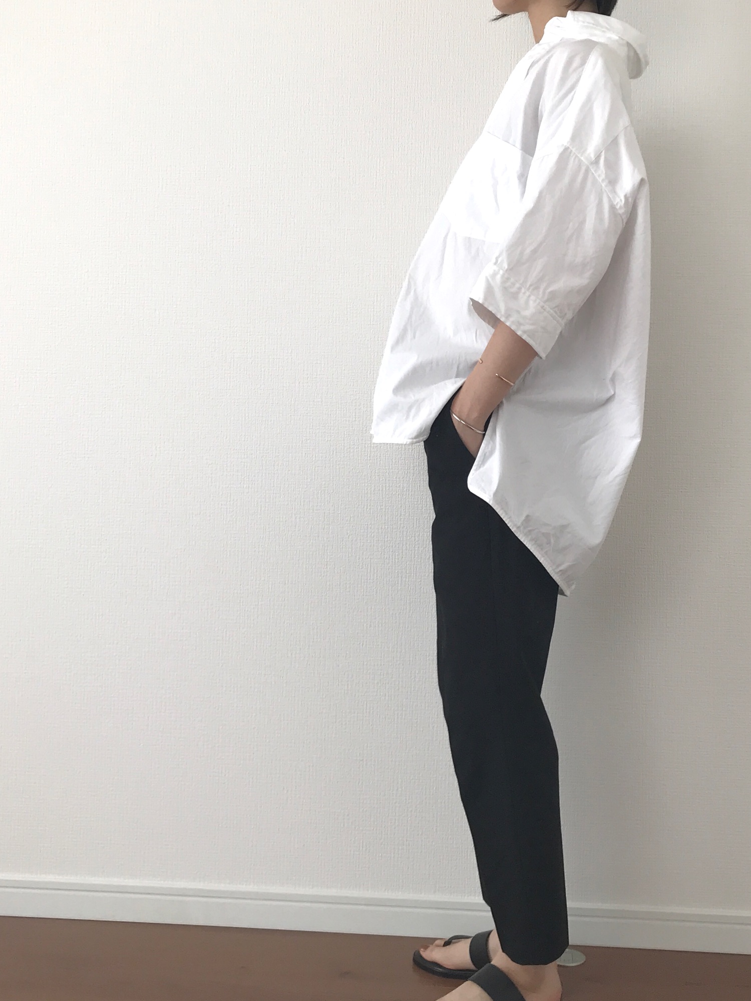 TICCA（ティッカ）の「TICCA 半袖スクエアビッグシャツプルオーバー