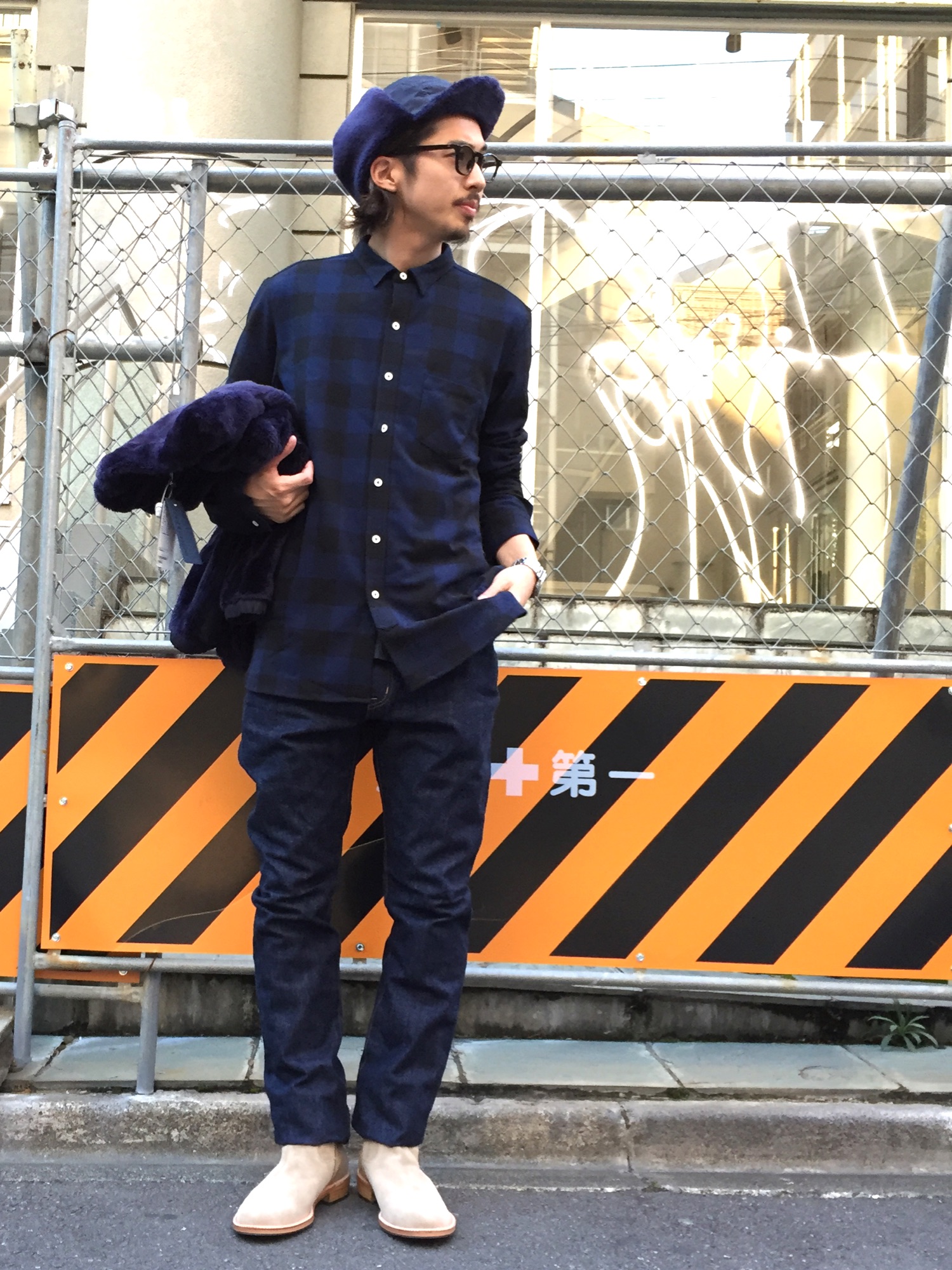 BEAUTY&YOUTH UNITED ARROWS スエードジップブーツ BEAUTY&YOUTH UNITED ARROWS（ビューティーアンドユース