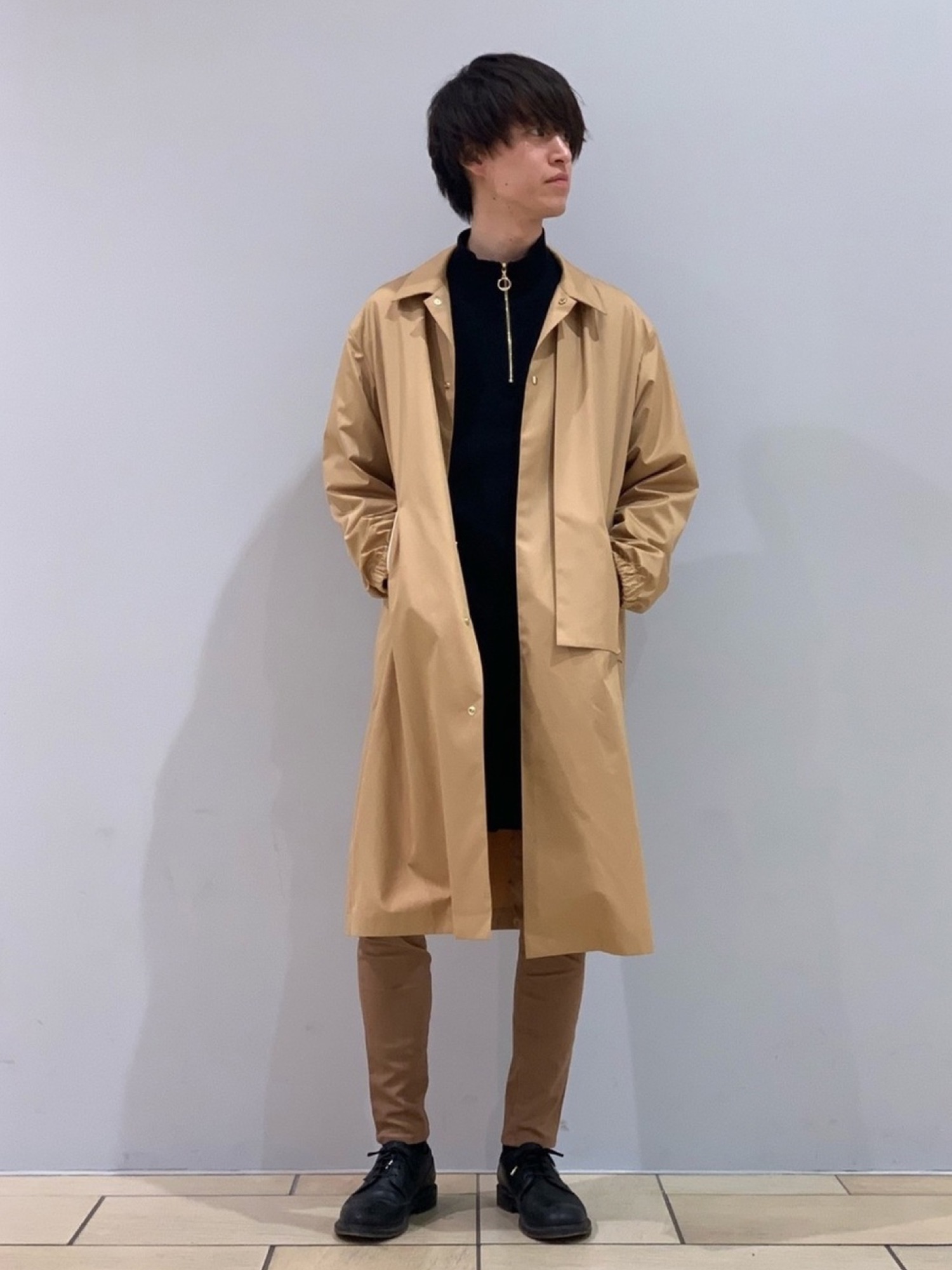 【美品】CULLNI ロングコーチジャケット 20190311073810431.jpg