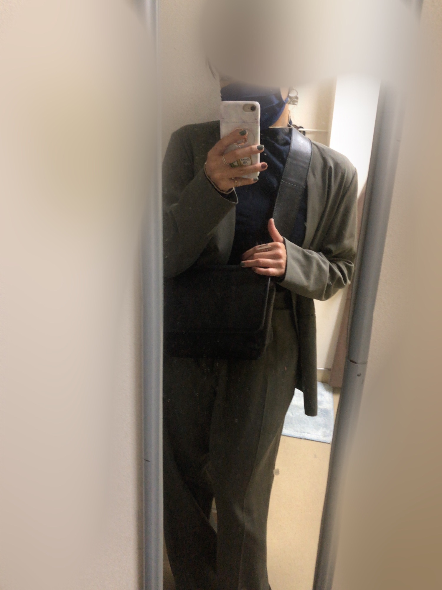 ６（ROKU）NO COLLAR JACKET ノーカラージャケット 6（ロク）の「＜6(ROKU)＞SET UP NO COLLAR JACKET/ジャケット