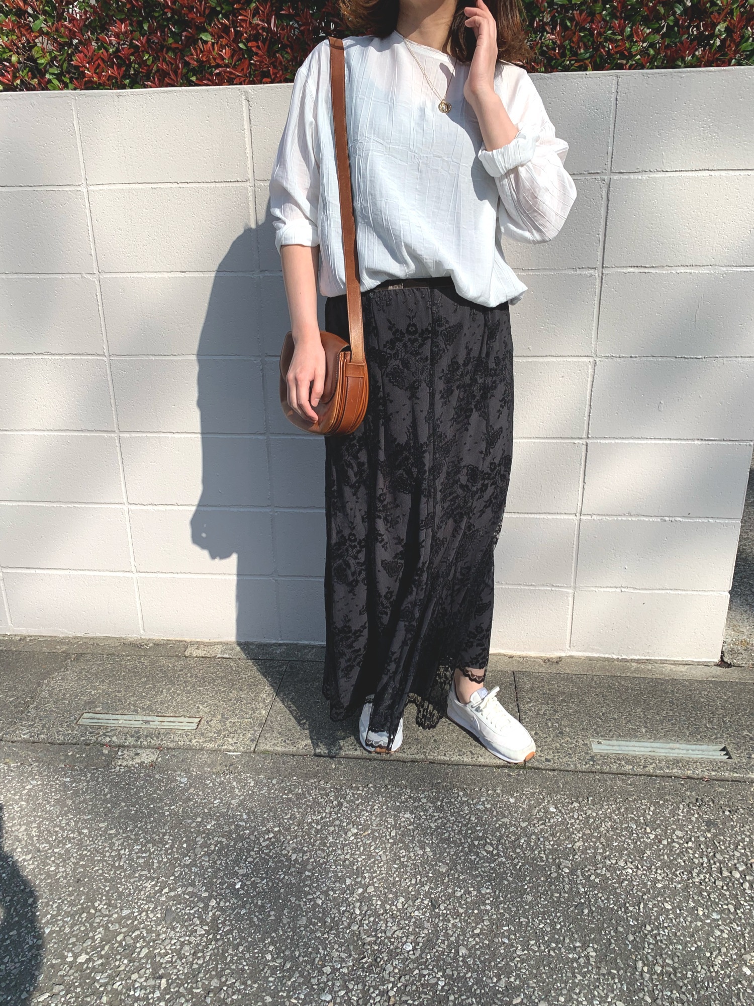 SLOBE IENA（スローブイエナ）の「ワッシャーラウンドテールブラウス 