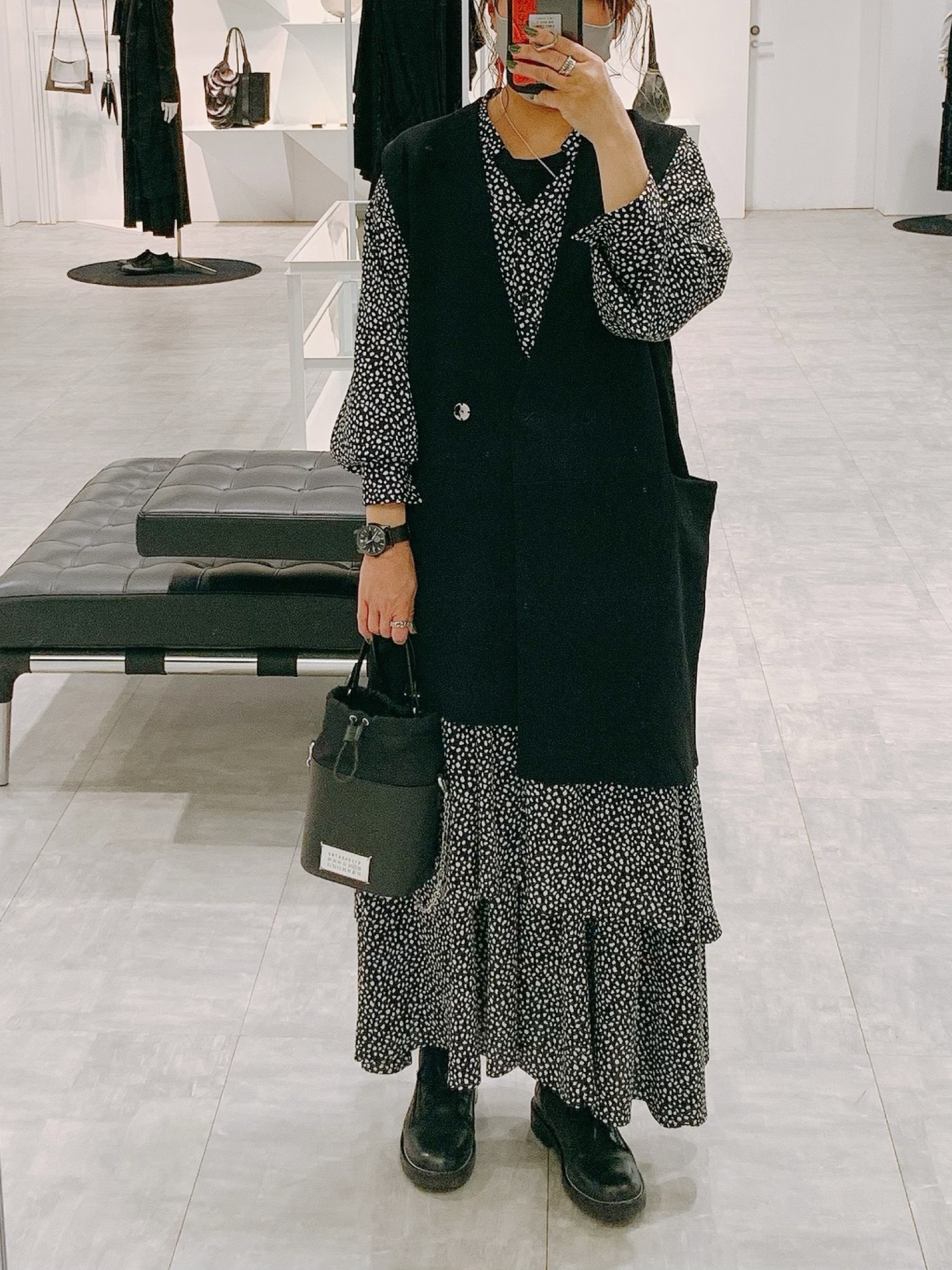 美品☆ UN3D. ルーズニットベスト UN3D.（アンスリード）の「ルーズニットベスト（ベスト）」 - WEAR