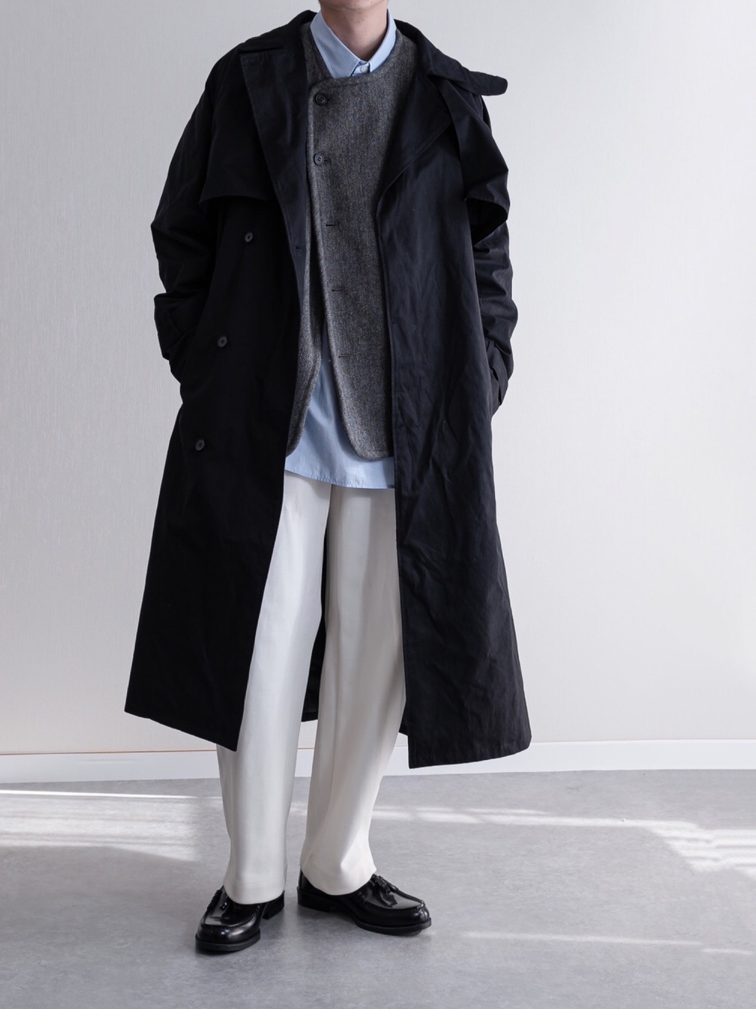 TROVE（トローヴ）の「TROVE 2020AW / LUU VEST ( MERINO TWEED