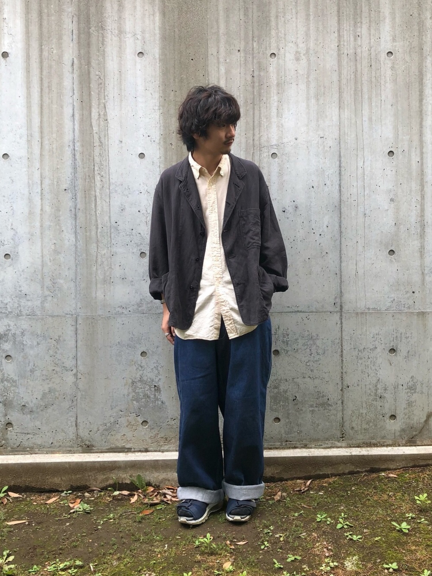 【E.TAUTZ】イートウツ ワイドワークデニム　w34 イートウツ＜E.TAUTZ＞のワイドパンツ！ - ブログ｜a people to