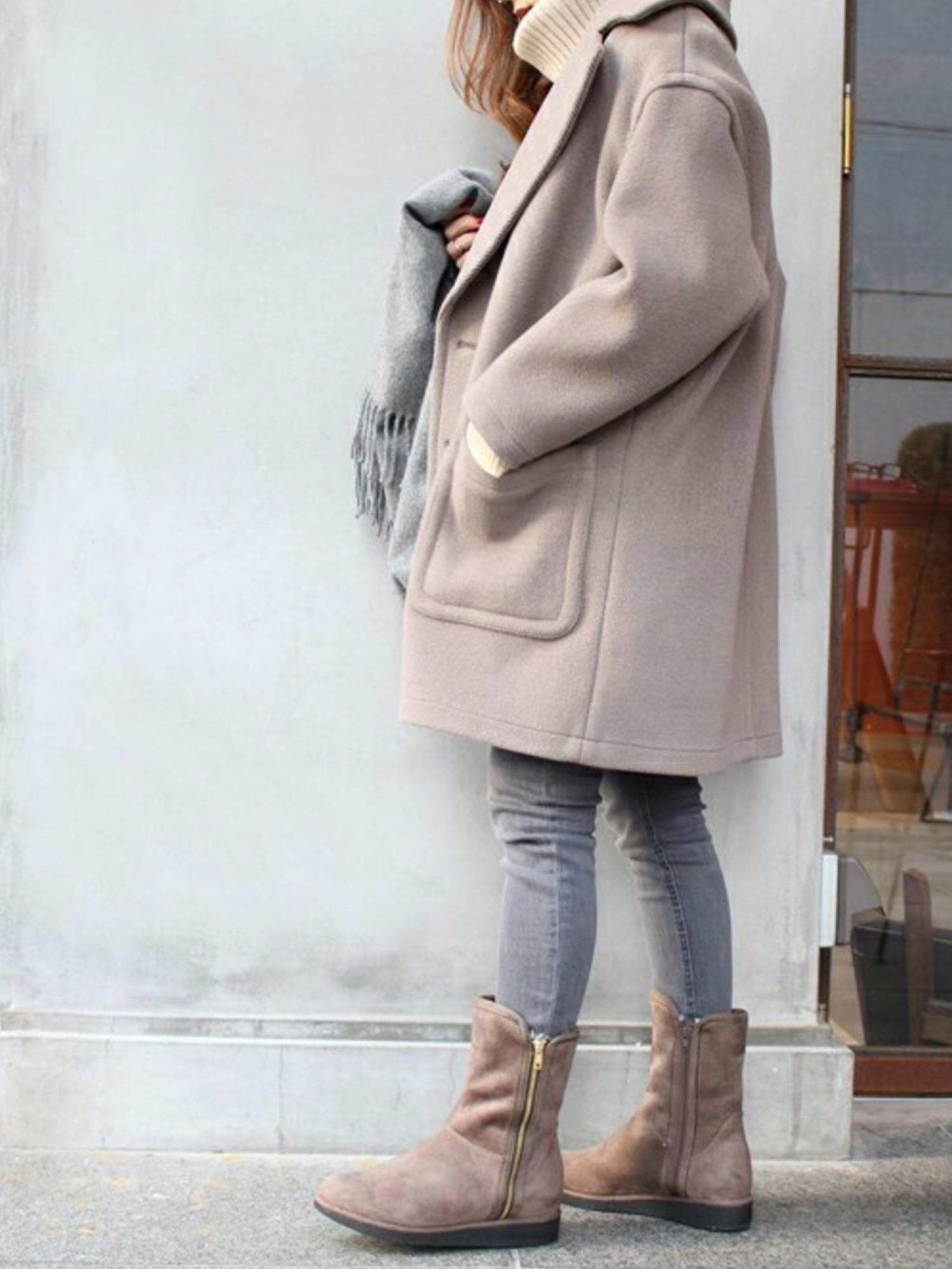 beautiful peopleのチェスターコートを使った人気ファッション