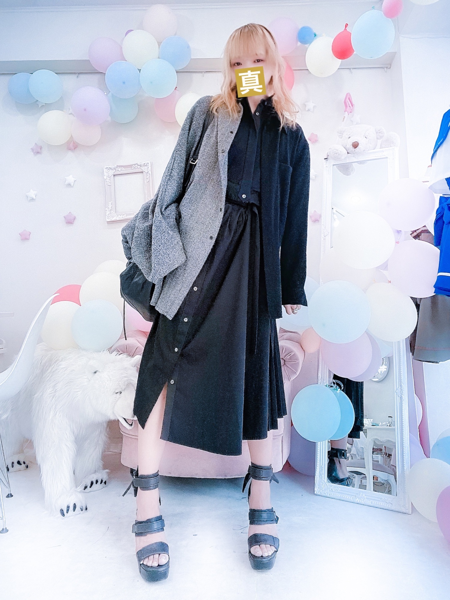 sacai ブラック シャツドレス 楽天市場】サカイ Sacai 19SS Contrast Panel Dress サイドファスナー