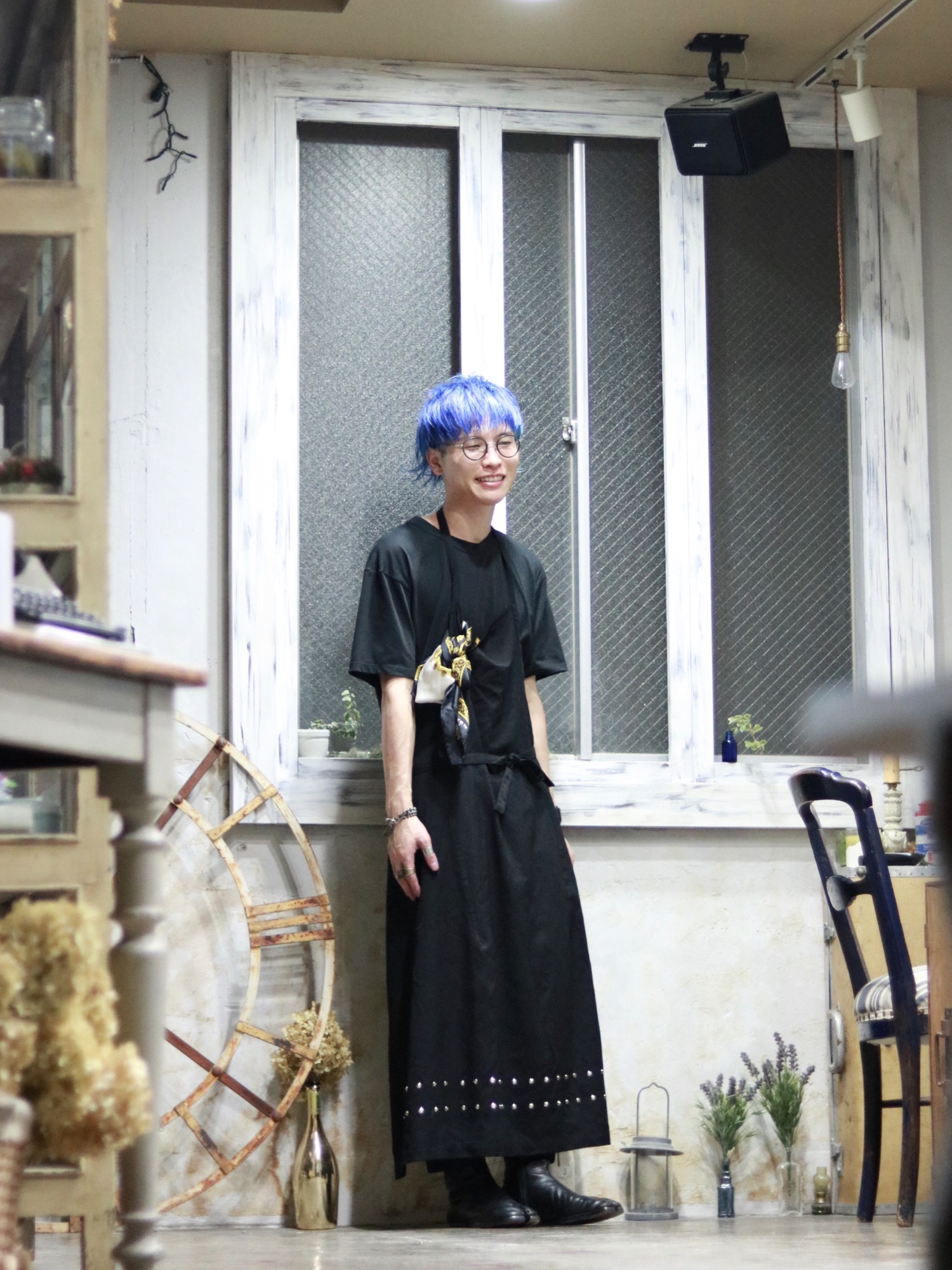 BLACK comme des garcons サロペット
