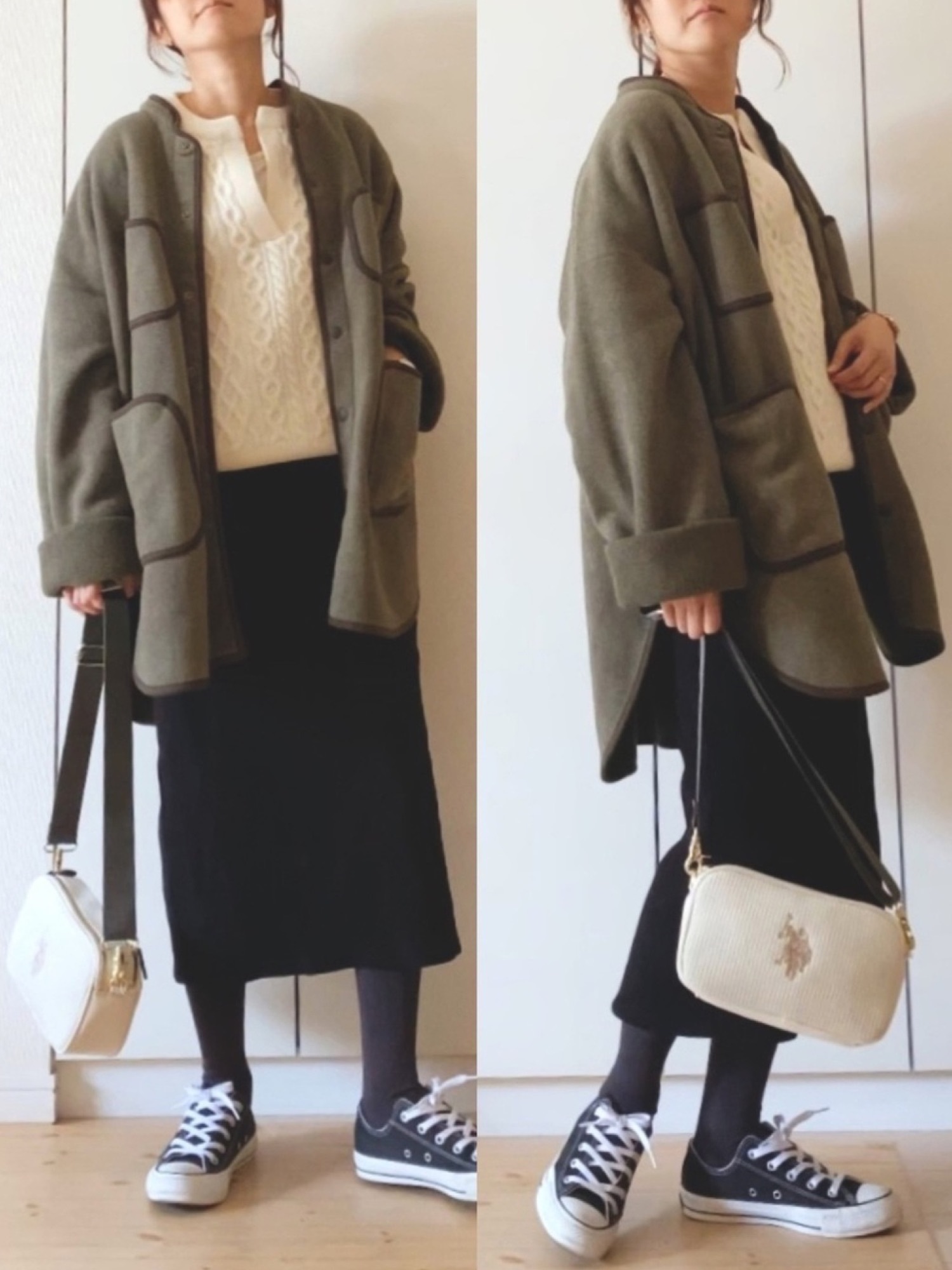 SLOBE IENA（スローブイエナ）の「HAMILTON ケーブルスキッパーニット