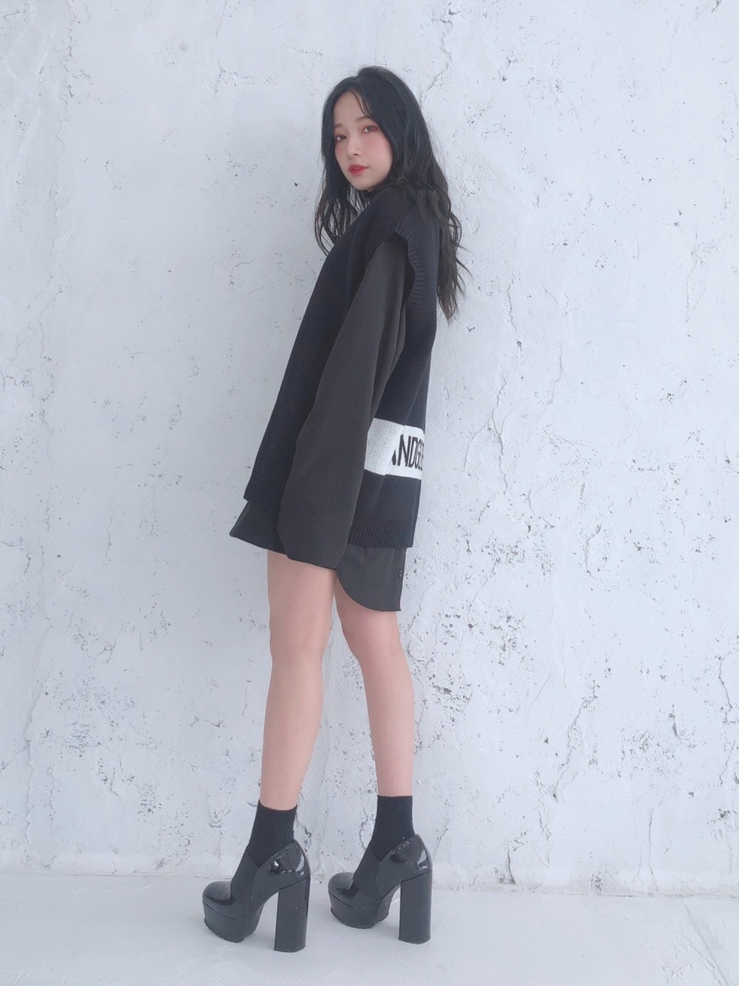 ANDGEEBEE（アンジービー）の「【UNISEX】パターンドッキングシャツ