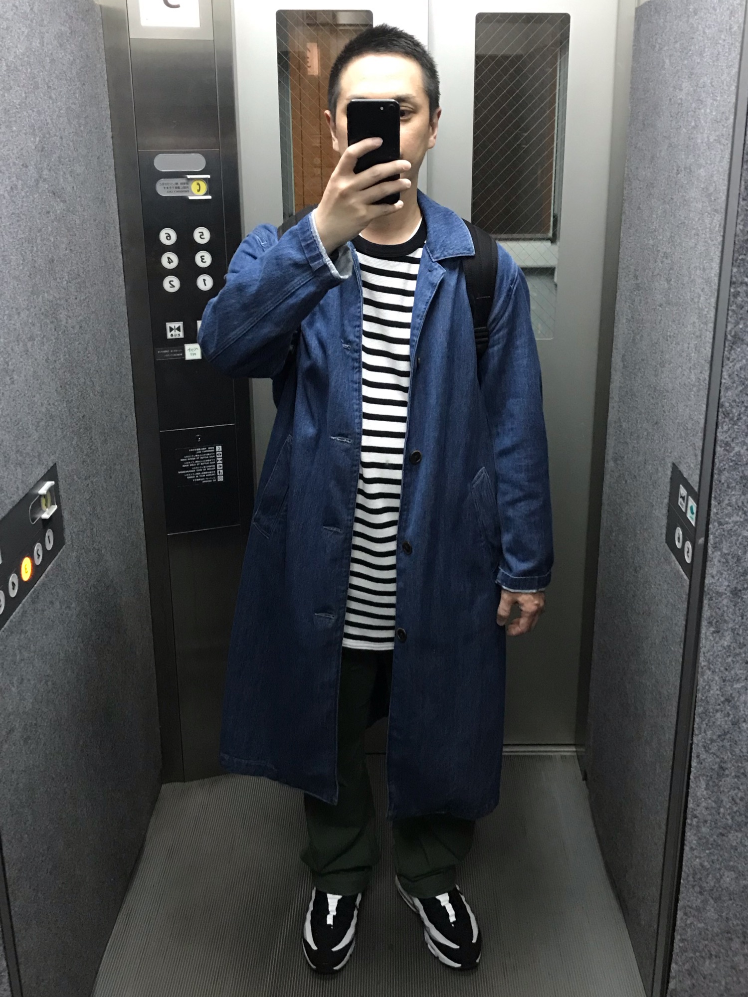 D'sh Denim Long Coat ロング デニム コート URBAN RESEARCH DOORS（アーバンリサーチドアーズ）の「D'sh Denim