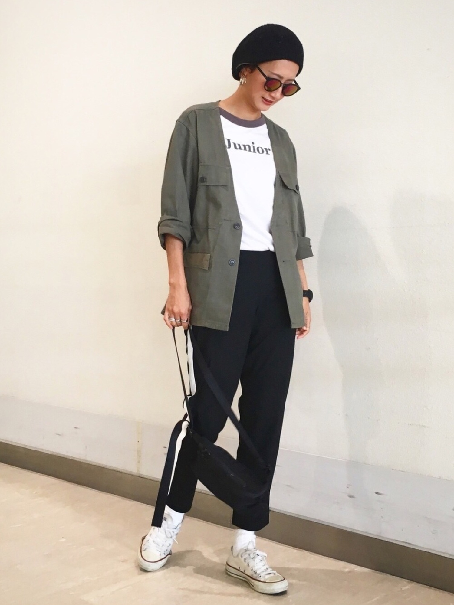 TODAYFUL（トゥデイフル）の「カットオフラグランタンクトップ