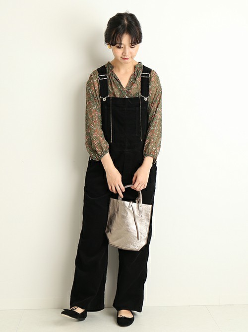 SLOBE IENA（スローブイエナ）の「コーデュロイオーバーオール