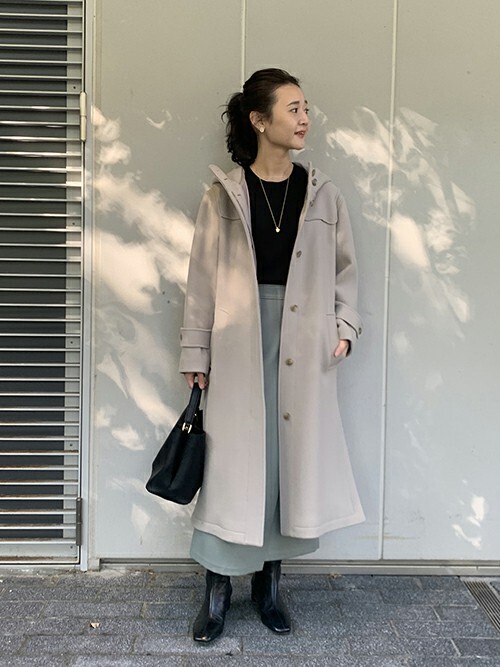 SLOBE IENA（スローブイエナ）の「ダブルフェイスフードコート 