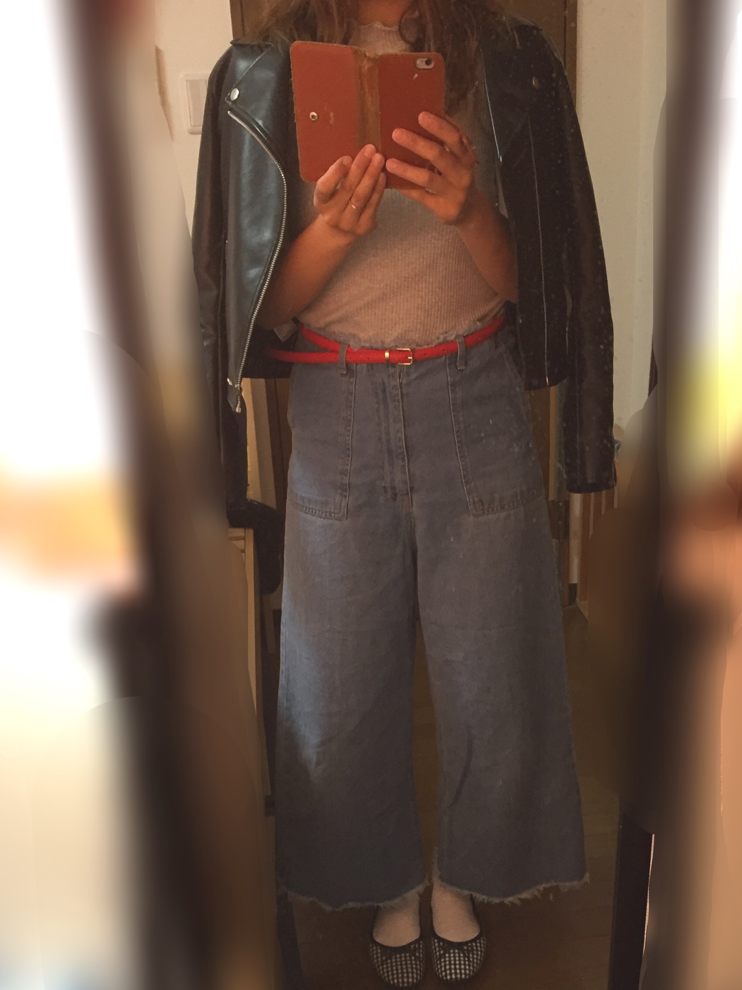 MAISON SPECIAL ヴィーガンレザーファーライダースジャケット広瀬すず MAISON SPECIAL ヴィーガンレザーファーライダースジャケット広瀬すず