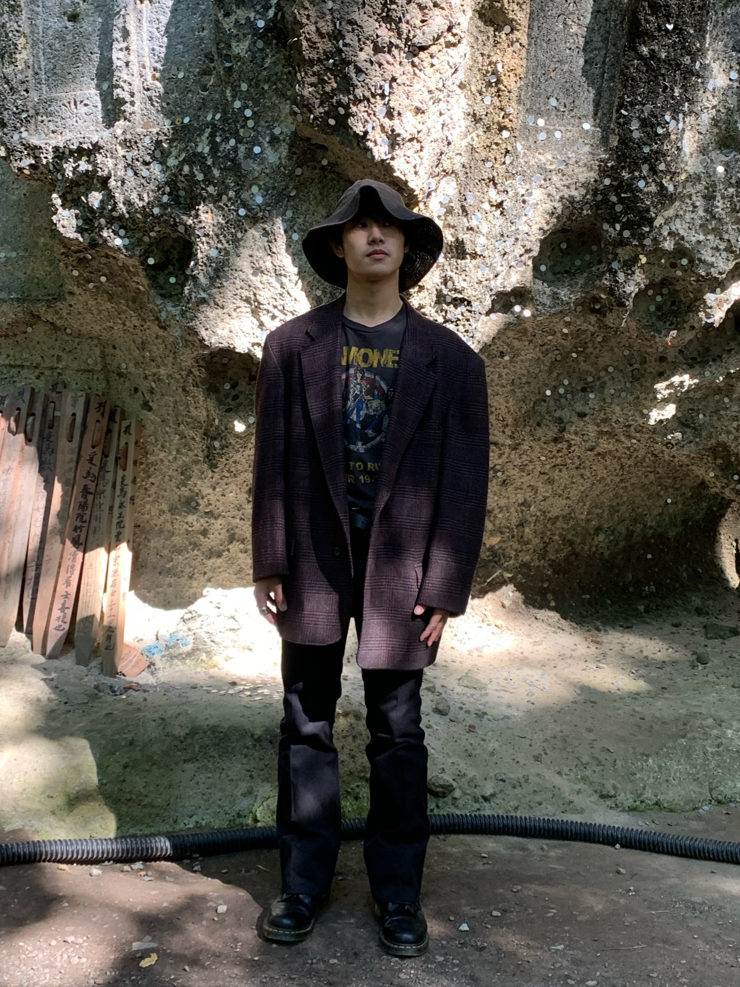 WOOLRICHのテーラードジャケットを使ったメンズ人気ファッション 