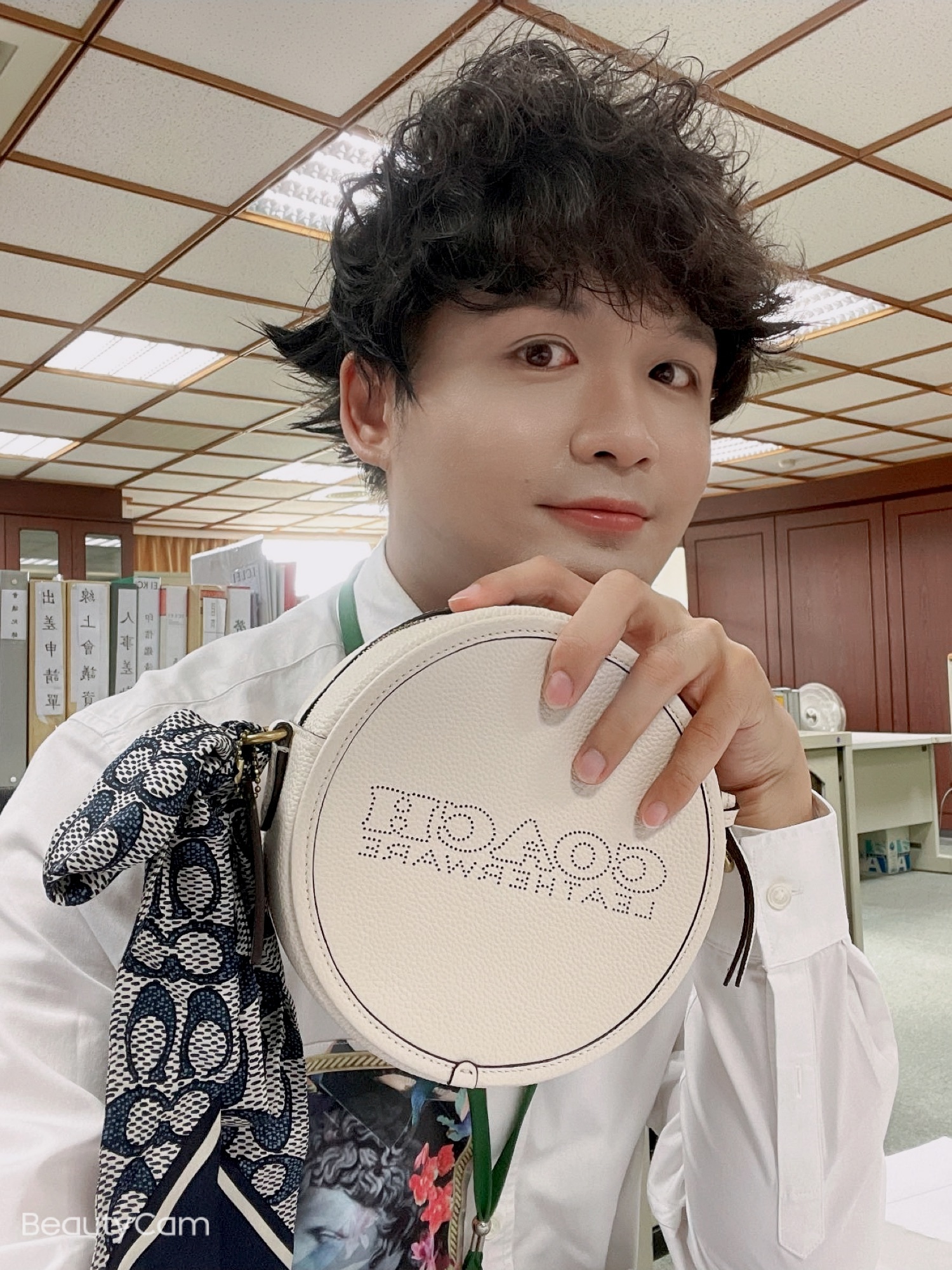 COACH（コーチ）の「キア サークル バッグ カラーブロック（ショルダー