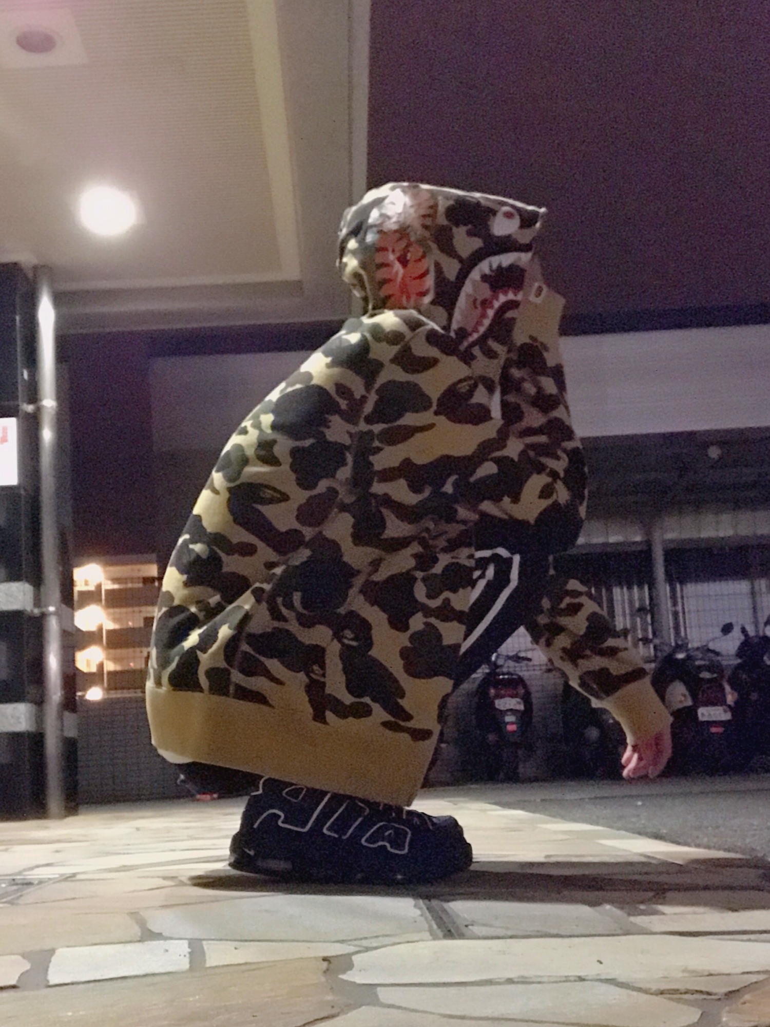 A BATHING APE（アベイシングエイプ）の「COLOR CAMO SHARK FULL ZIP