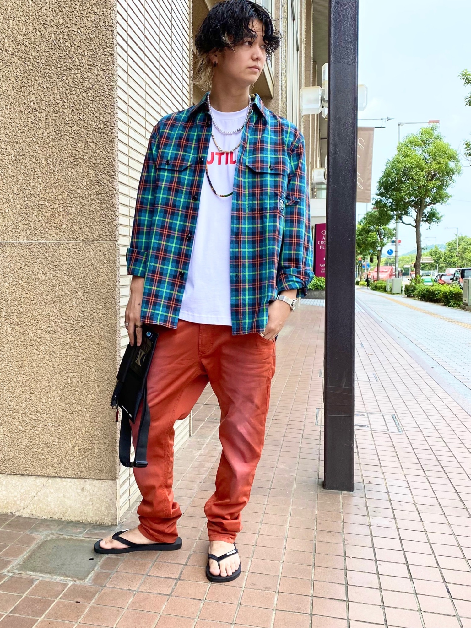 DIESEL（ディーゼル）の「メンズ セイルクロス ボディバッグ（ボディ 