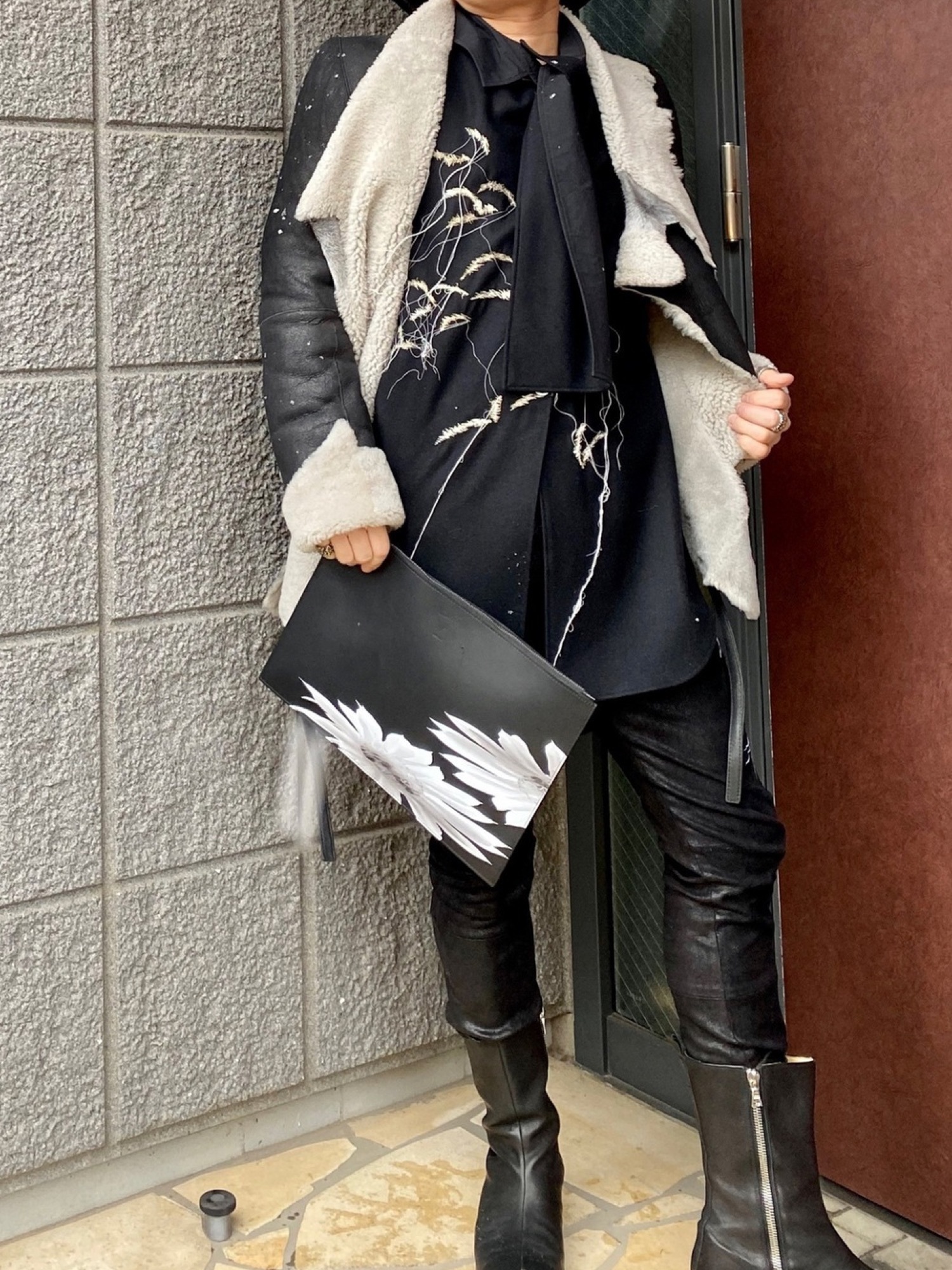 Ann Demeulemeester ムートン 18aw 超希少｜メンズ