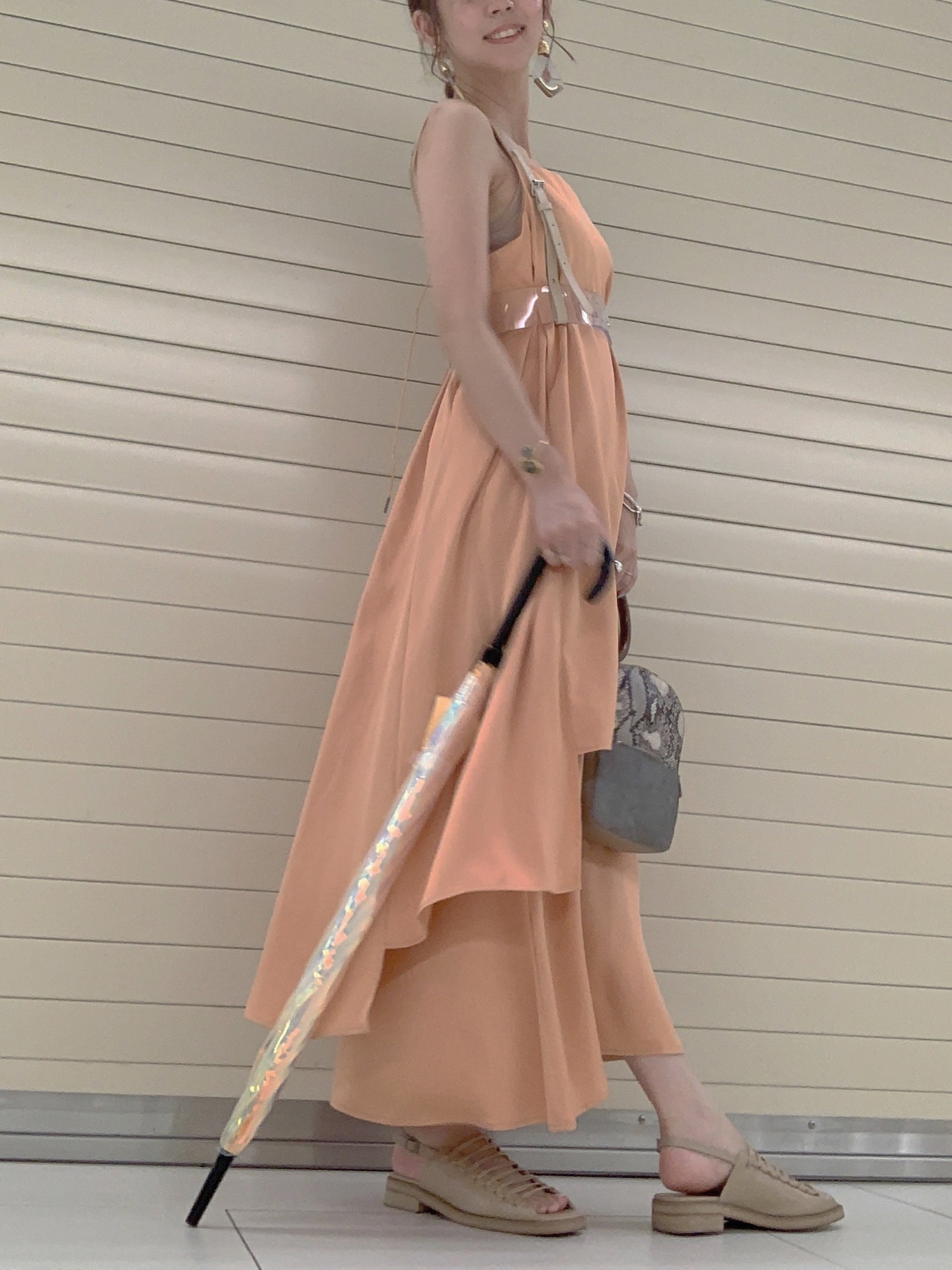 Ameri（アメリ）の「MEDI LADY LAYERED DRESS（ワンピース）」 - WEAR