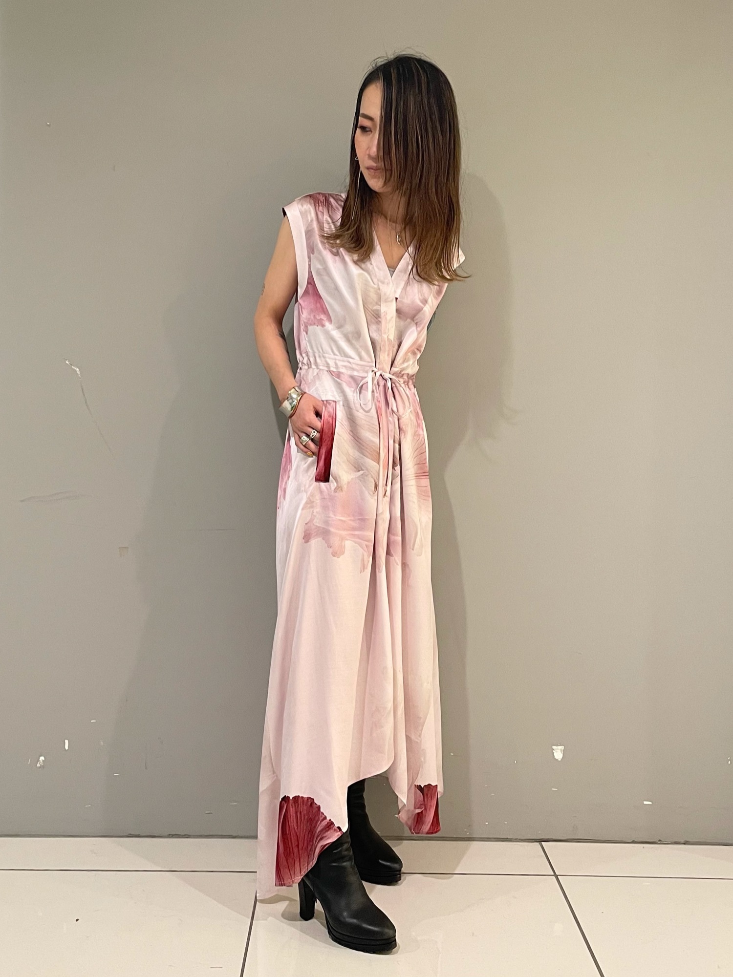 オールセインツ ワンピース CAYA NUBILA DRESS ALLSAINTS（オールセインツ）の「CAYA NUBILA DRESS | CAYA